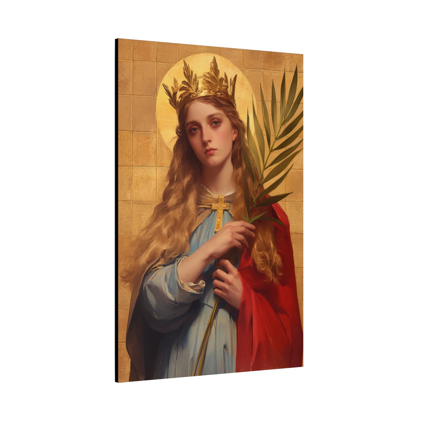 Saint Agrippina - Gallery Wrapped Canvas - Print - Religious Art for your Home - Catholic Art