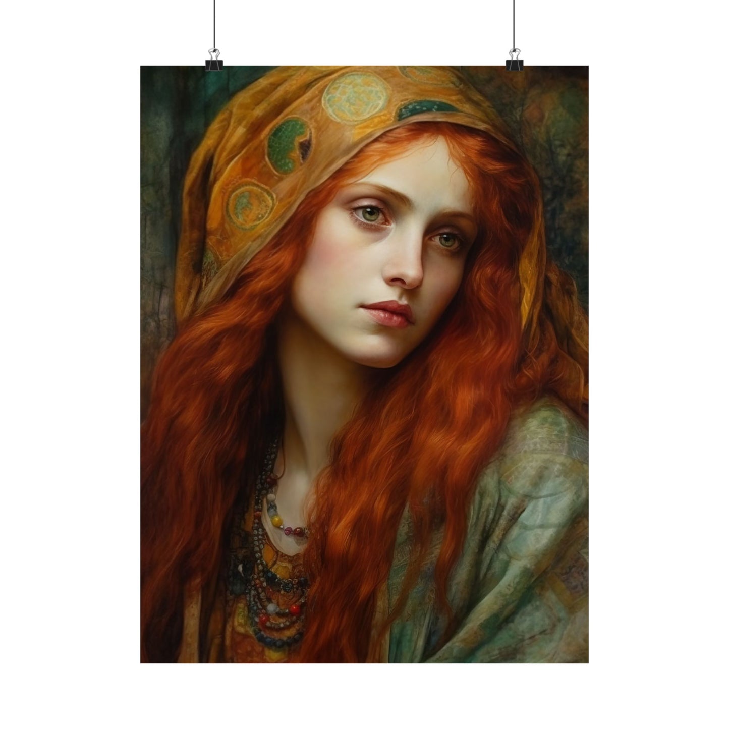 Mary Magdalene's Inner Peace Print - Sanctified Souls Print - Multiple Sizes - Premium Matte Vertical Posters