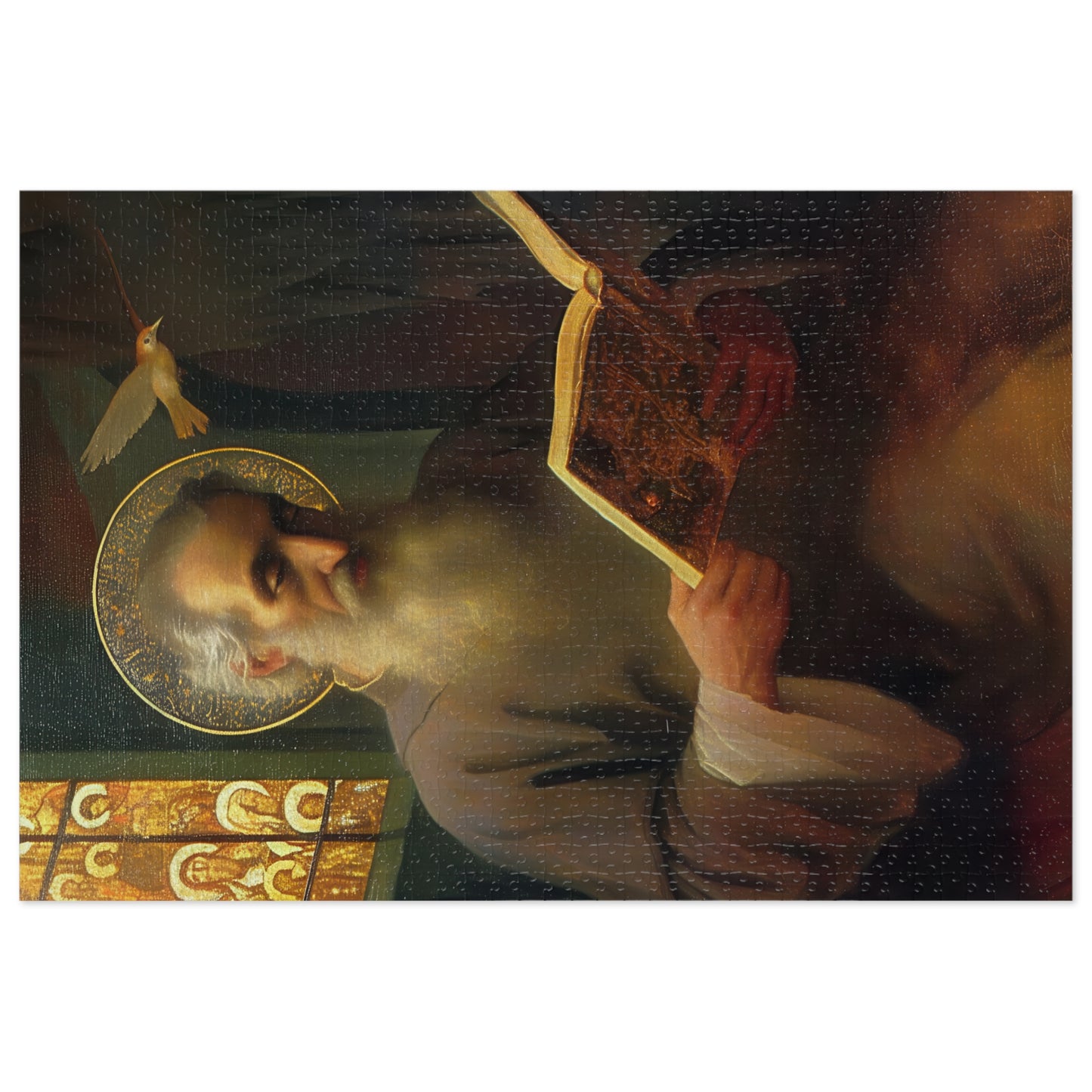 Saint Issac of Armenia - Puzzle and Keepsake Tin - Religious (30, 110, 252, 500,1000) - Religious Puzzle - Gifts for Catholic Families