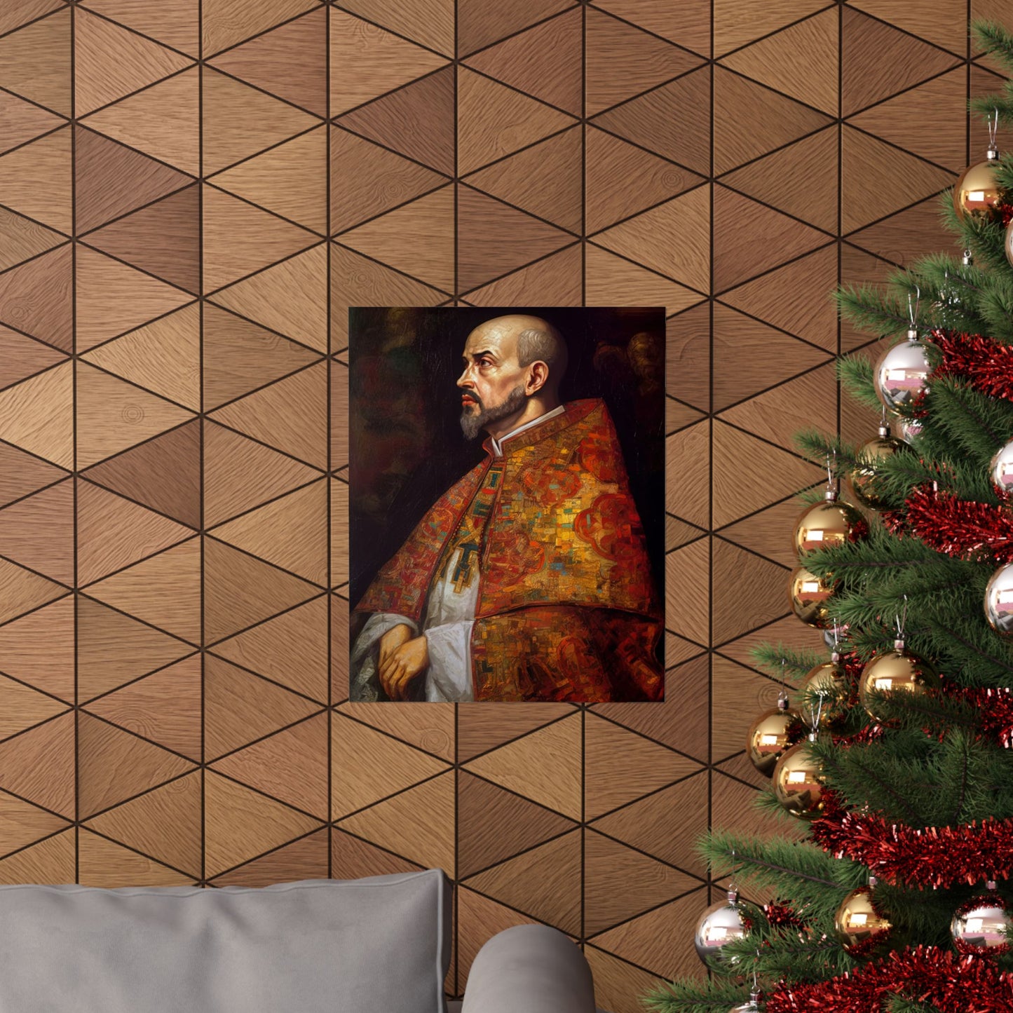 Saint Ignatius of Loyola - Sanctified Souls Print - Multiple Sizes - Premium Matte Vertical Posters