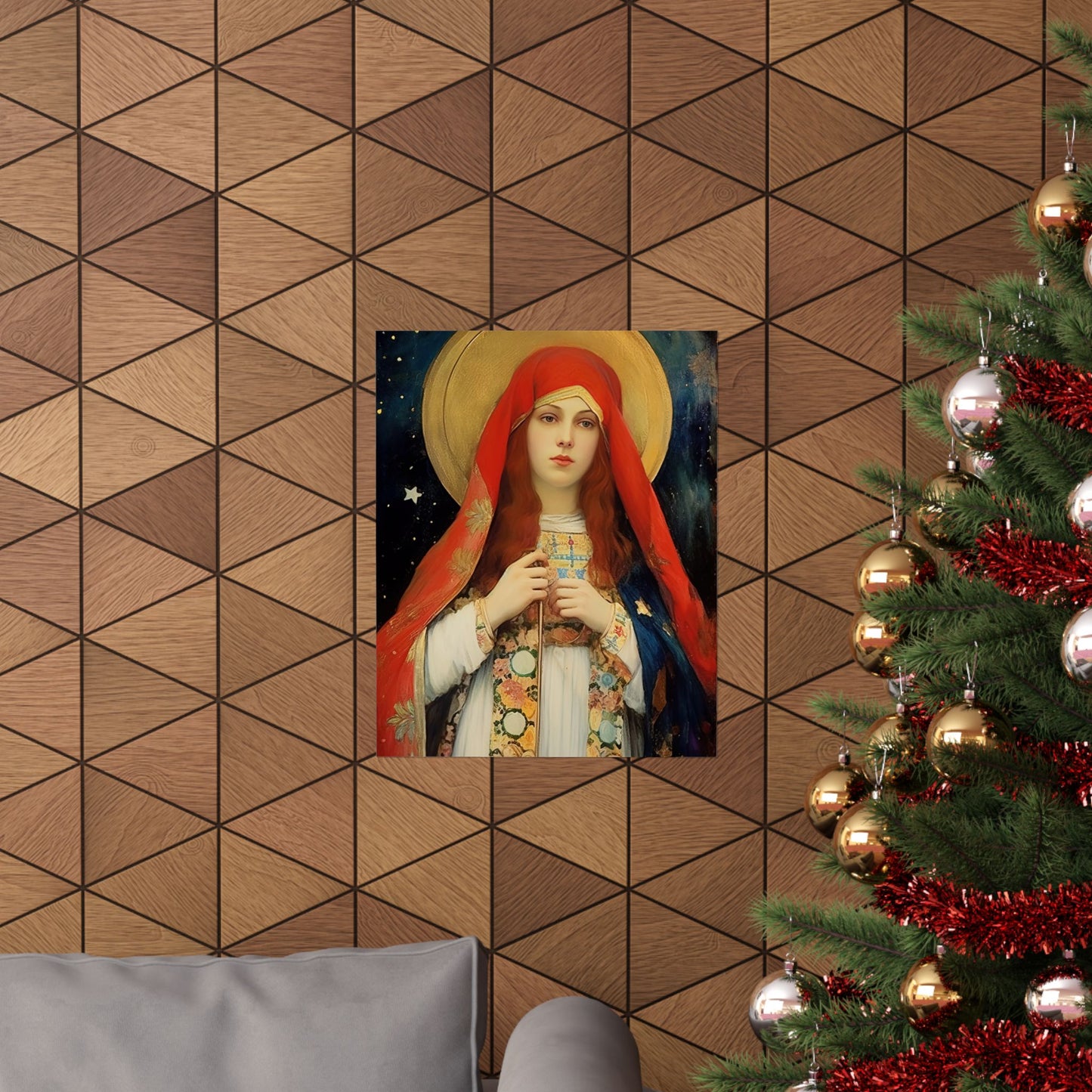 Saint Sabina Print - Sanctified Souls Print - Multiple Sizes - Premium Matte Vertical Posters