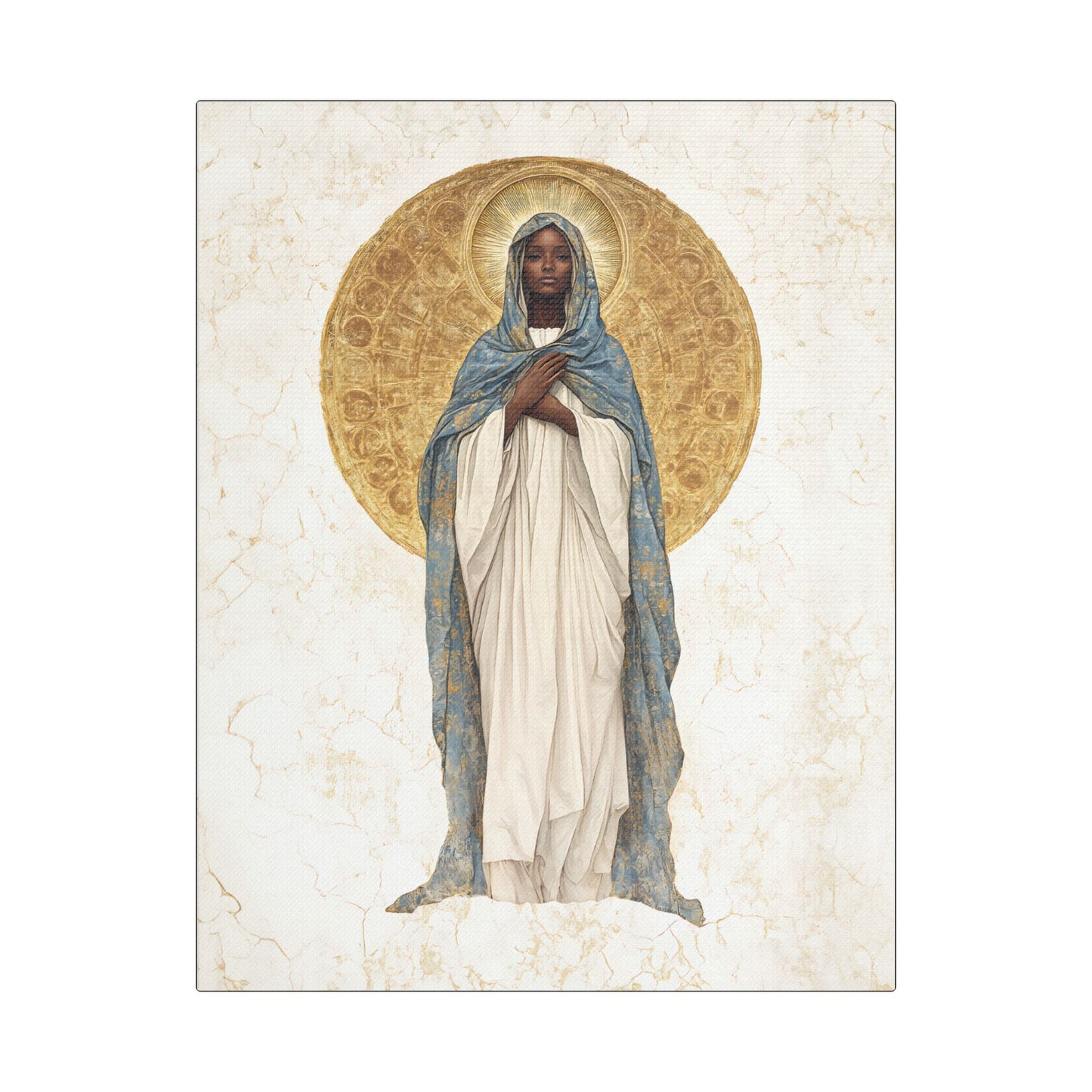 Our Lady of Kibeho- The Vision of Divine Peace - Museum Wrapped Canvas - Print - Religious Art for your Home - Christian print - Religious