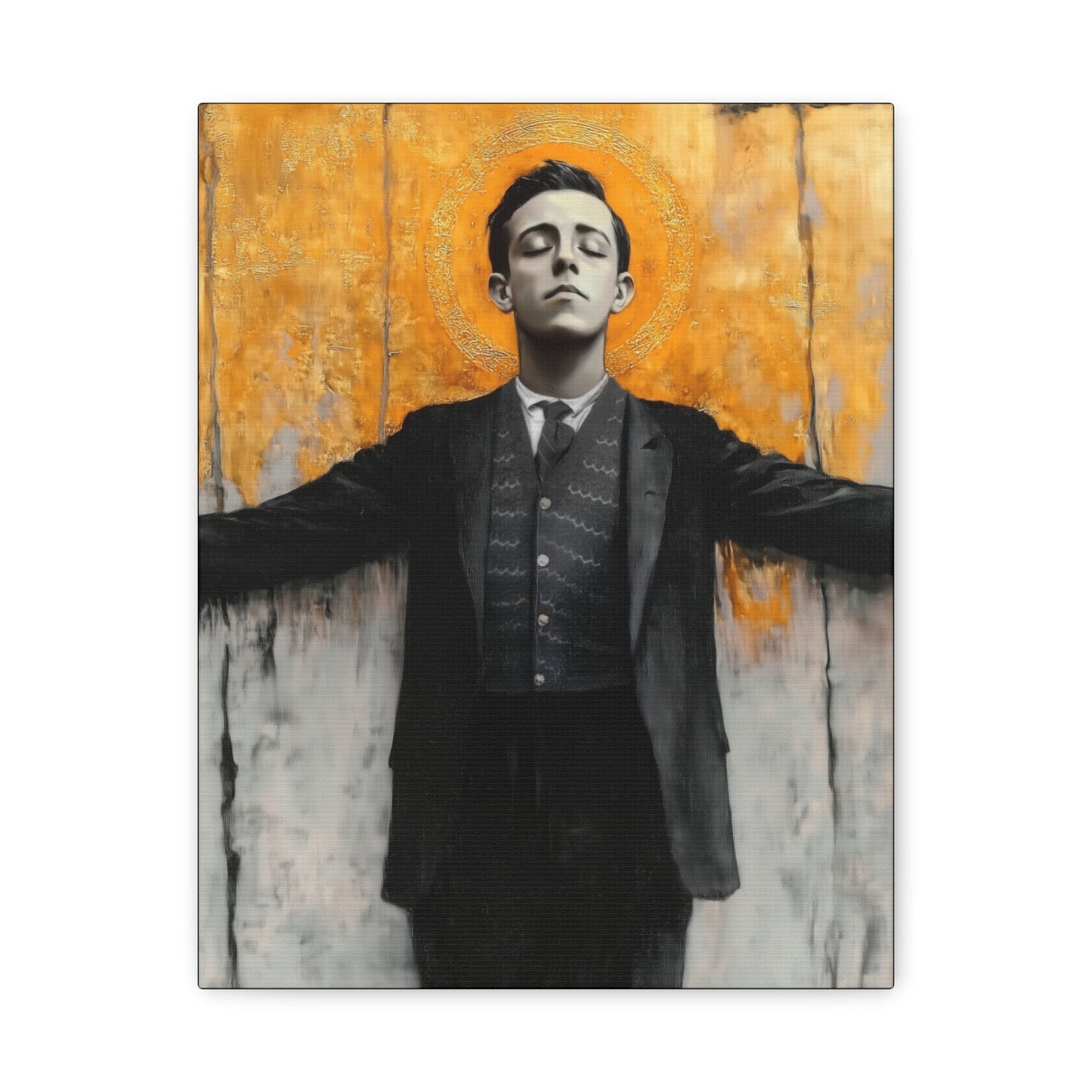 Blessed Miguel Pro- Gallery Wrapped Canvas - Print - Religious Art for your Home - Catholic Saint Art Print - Home Decor - Catholic Art