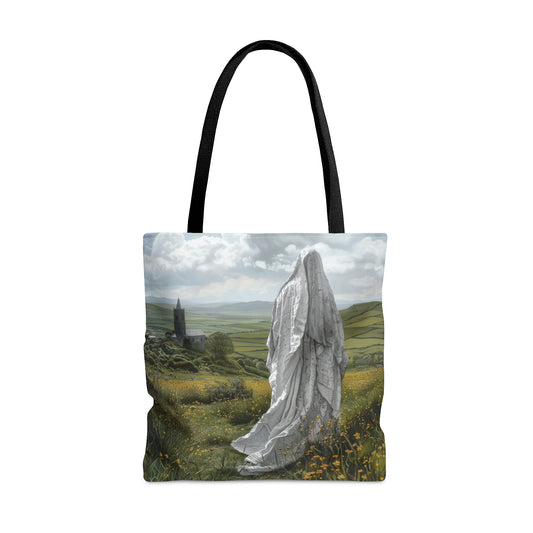 Saint Ælfthryth of Crowland / Saint Alfreda Tote Bag - Large Medium Small Faith Art Bag - Catholic Faith Purse - Religious Carry All
