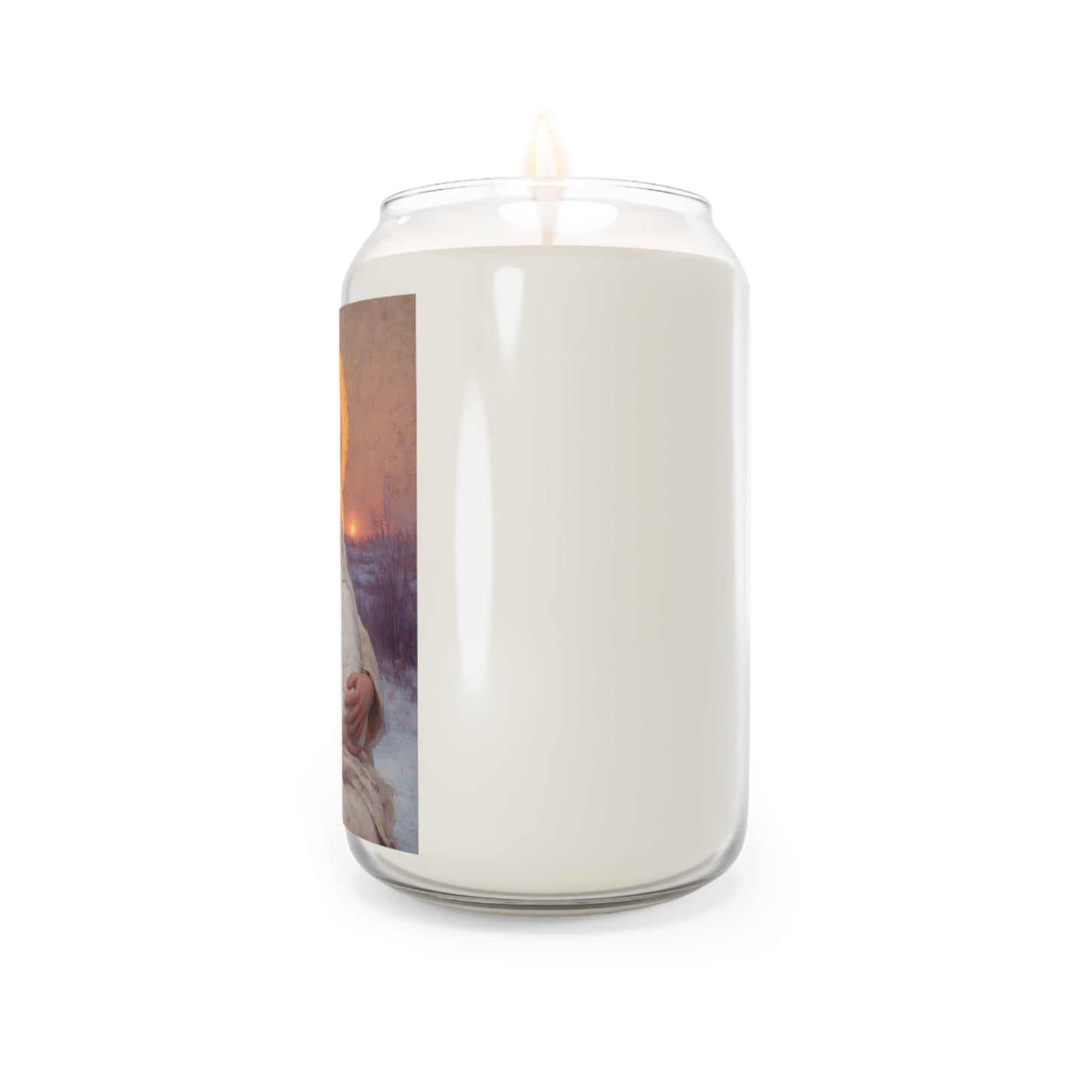 The Love That Stays - Mother Mary and the Christ Child - Scented Prayer Candle, 13.75oz - Tall Size - Religious Prayer Candle