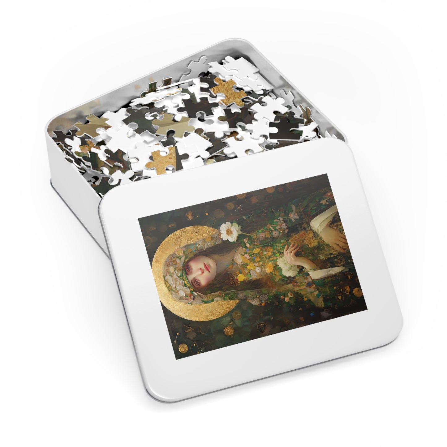 Saint Regina - Puzzle and Keepsake Tin - Religious Jigsaw Puzzle (30, 110, 252, 500,1000-Piece) - Religious Puzzle