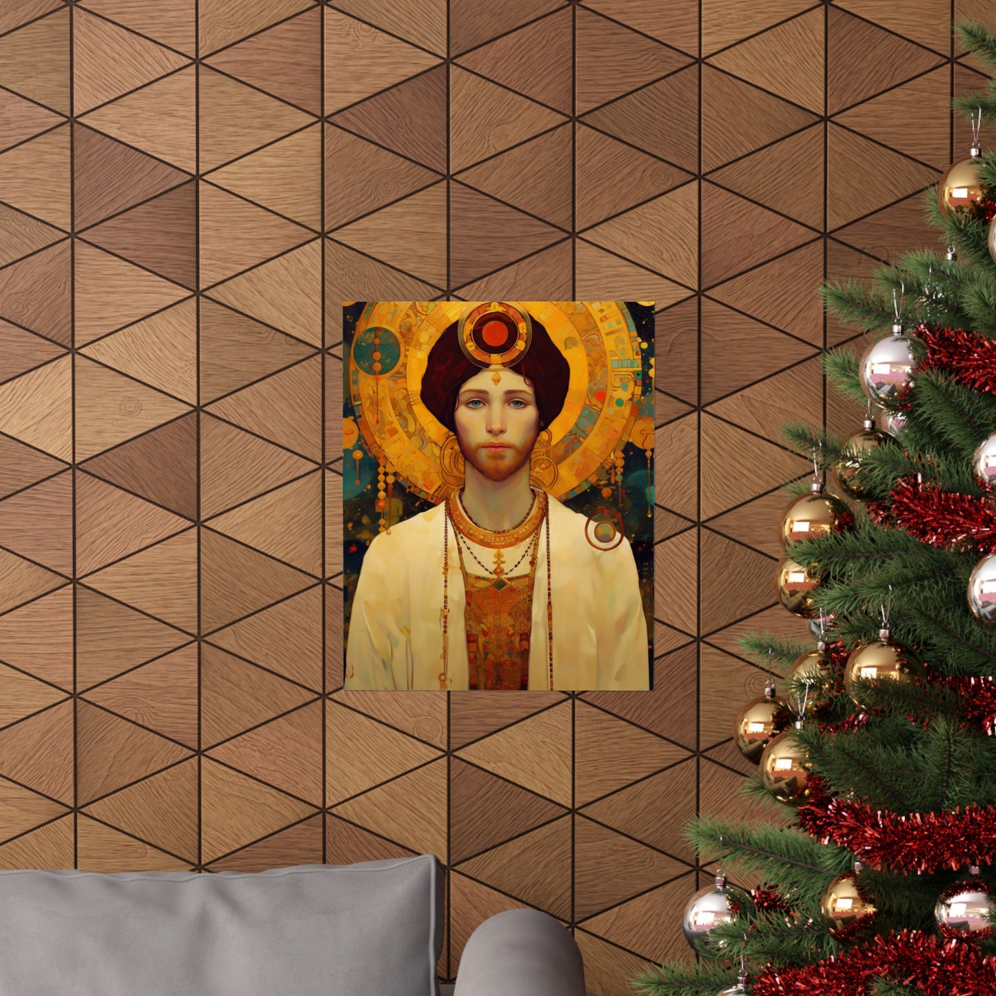 Saint Abdiesus - Sanctified Souls Print - Multiple Sizes - Premium Matte Vertical Posters