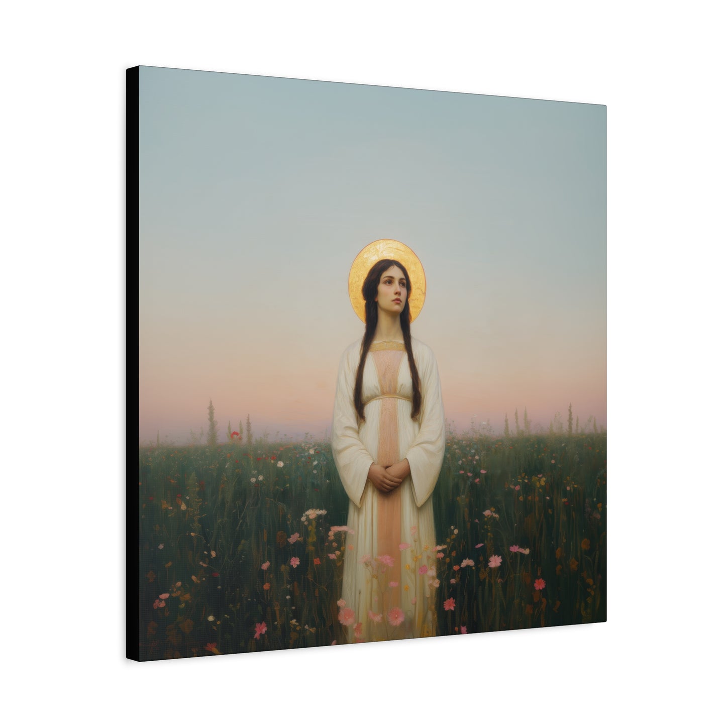 Saint Sabina-  Museum Wrapped Canvas - Sanctified Souls Print - Religious Art for your Home - Catholic Patron Saint Art