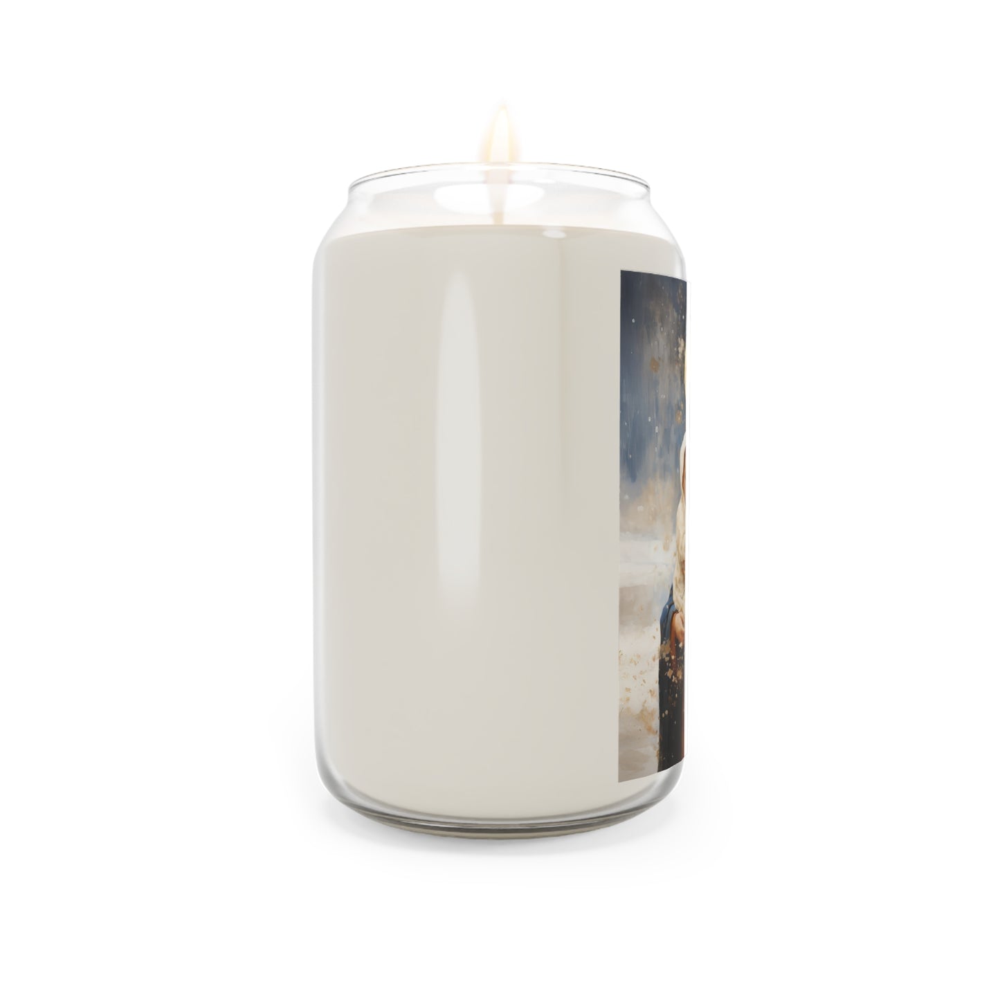 Winter's Grace : Our Lady of the Snows - Scented Prayer Candle, 13.75oz - Tall Size - Religious Prayer Candle - Catholic Art - Religious