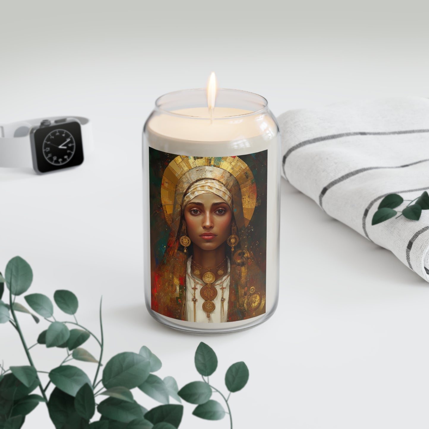 Saint Julia of Carthage - Scented Prayer Candle, 13.75oz - Tall Size - Religious Prayer Candle - Catholic Art