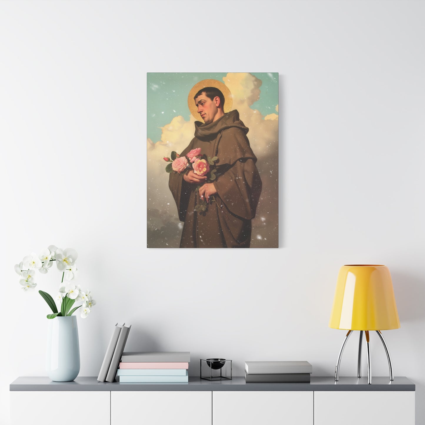 Saint Didacus of Alcala - Gallery Wrapped Canvas - Print - Religious Art for your Home - Catholic Art