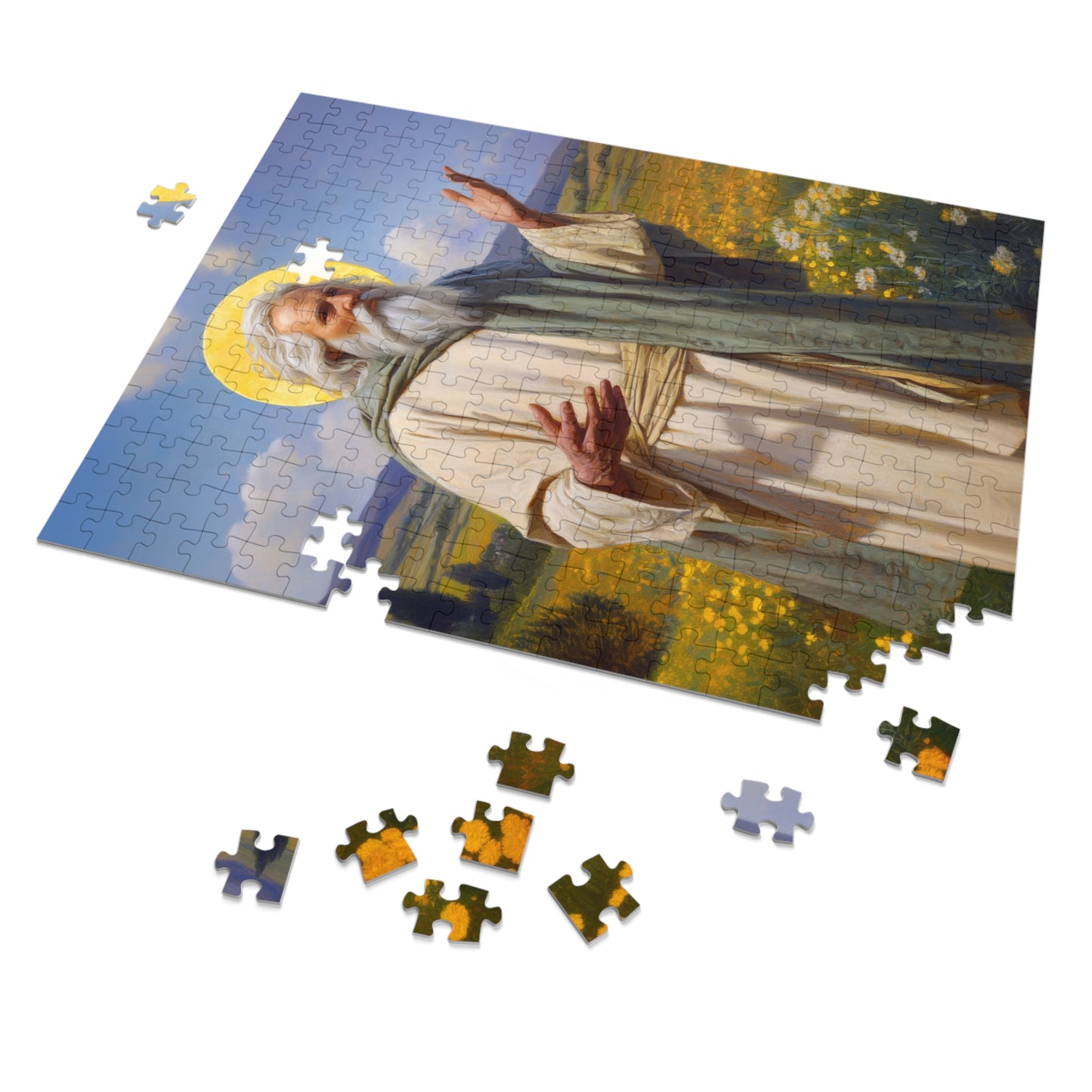 Saint Hilary of Arles - Puzzle & Keepsake Tin - Religious Jigsaw Puzzle (30, 110, 252, 500,1000-Piece)