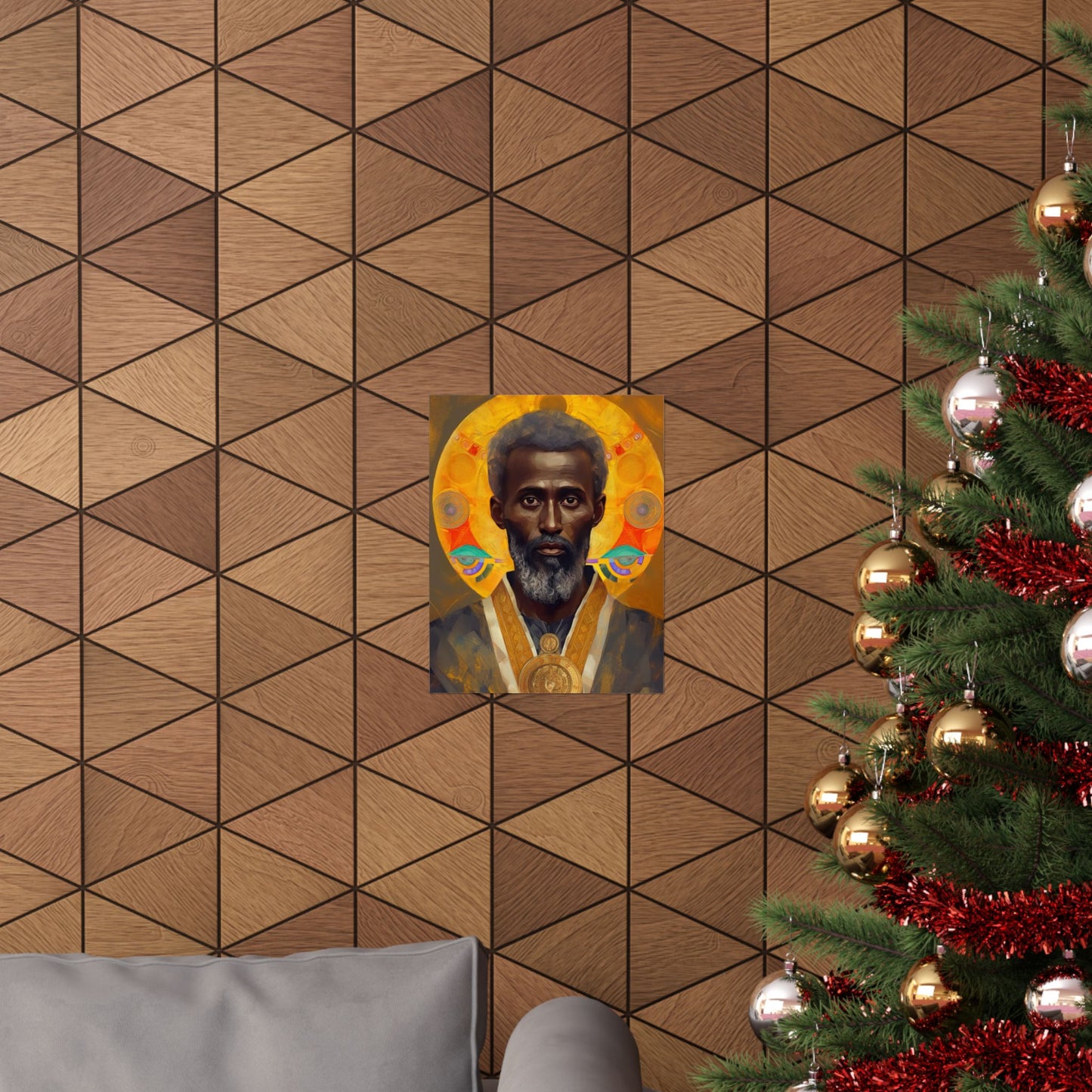 Saint Frumentius - Sanctified Souls Print - Multiple Sizes - Premium Matte Vertical Posters