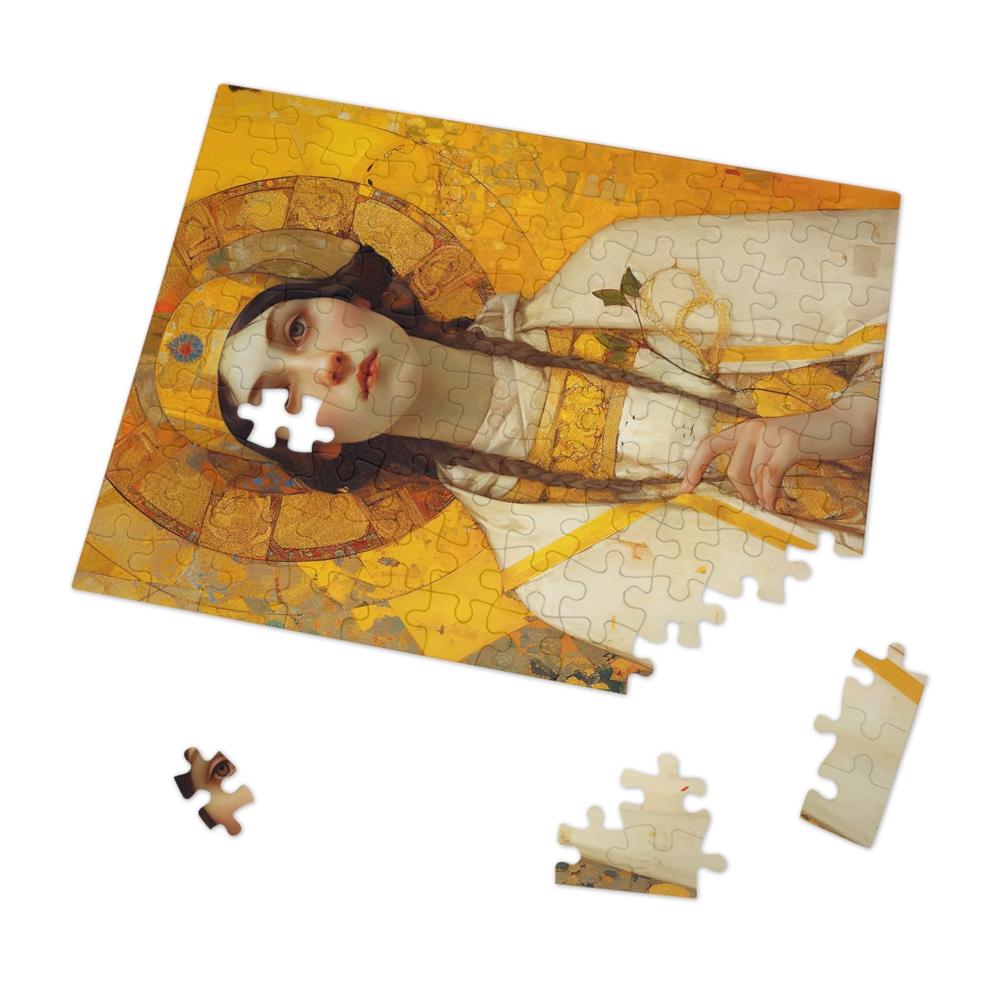 Saint Agatha - Puzzle and Keepsake Tin - Jigsaw Puzzle (30, 110, 252, 500,1000-Piece) - Religious Puzzle
