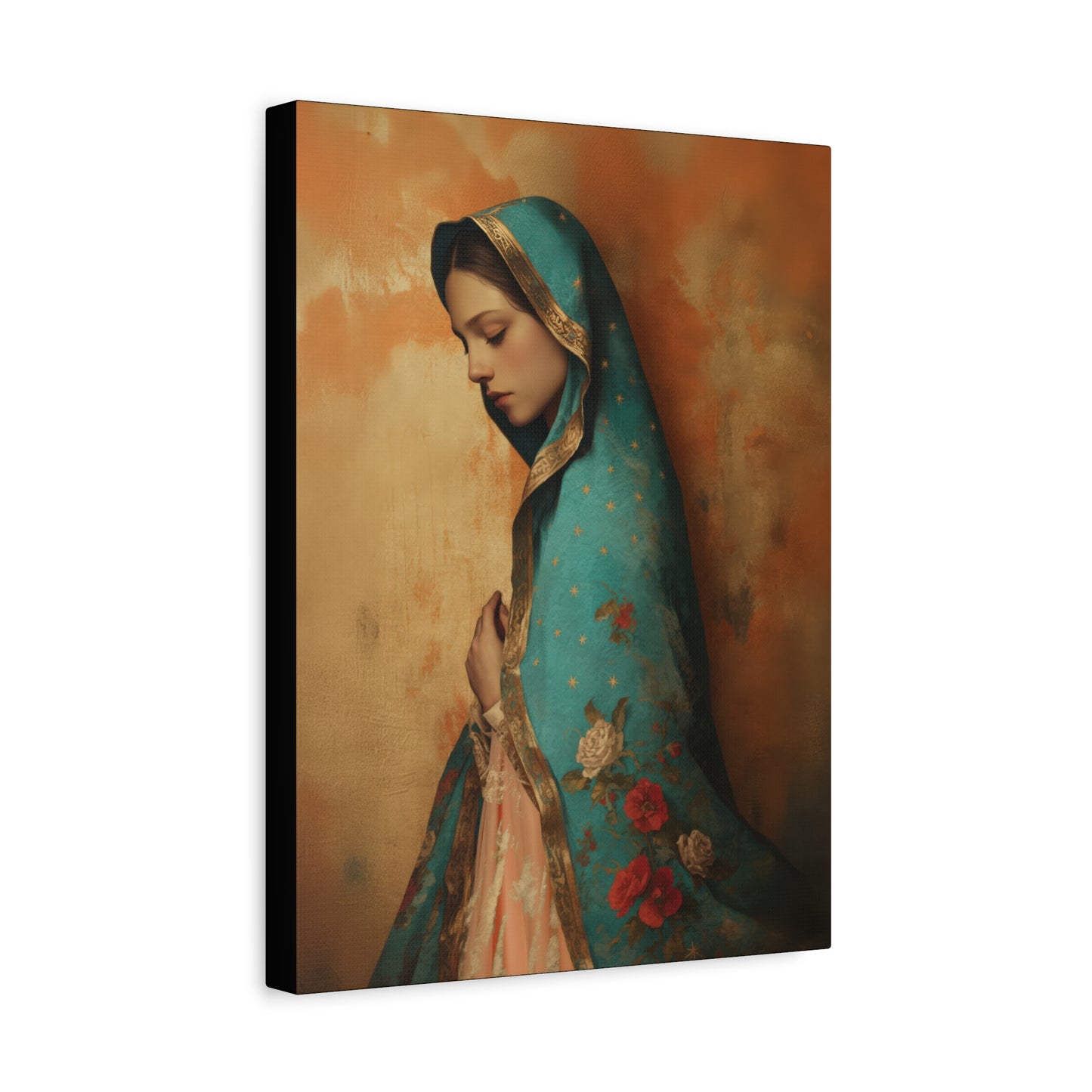 Our Lady of Guadalupe - Gallery Wrapped Canvas - Print - Religious Art for your Home - Catholic Art