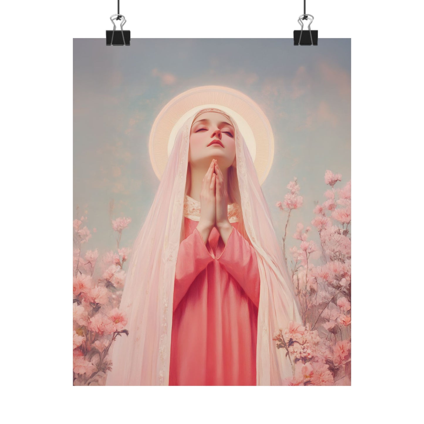 Saint Illuminata - Sanctified Souls Print - Multiple Sizes - Premium Matte Vertical Posters