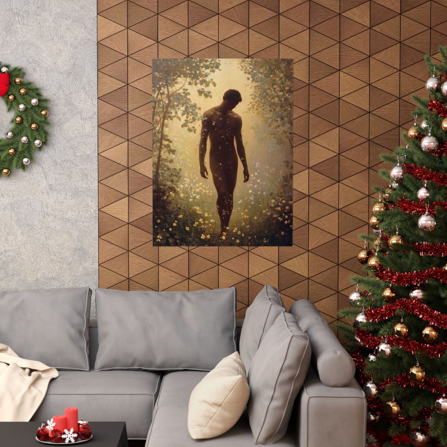 Saint Adam - Sanctified Souls Print - Multiple Sizes - Premium Posters - Catholic Art - Christian Home Decor Artwork