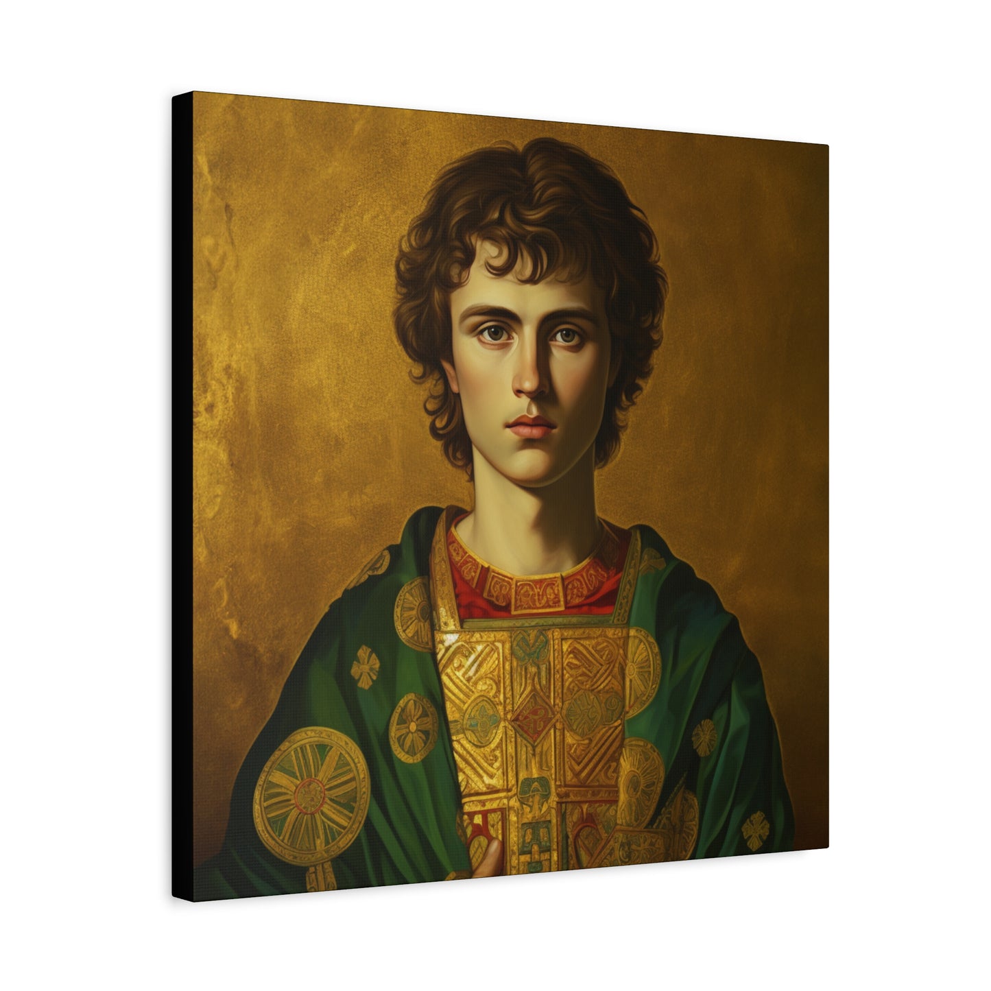 Saint Pantaleon Canvas Print - Multiple Sizes - Catholic Home art - Museum Wrapped Canvas - Sanctified Souls Print