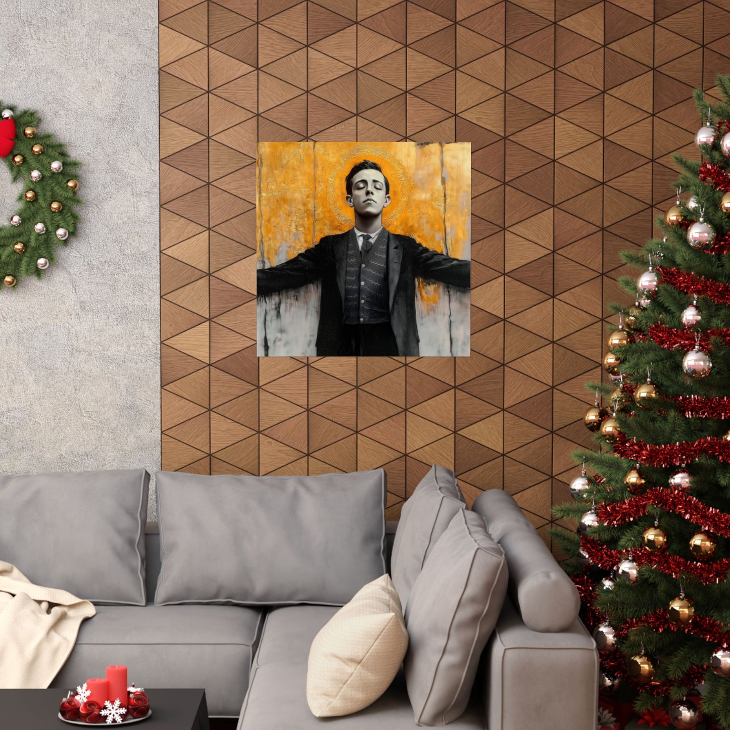 Blessed Miguel Pro - Sanctified Souls Print - Multiple Sizes - Premium Matte Vertical Posters - Catholic Saint art - Prayer Room Print