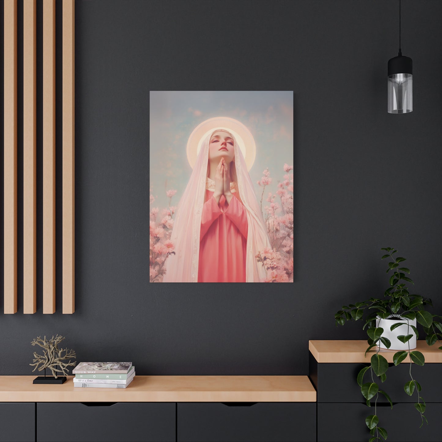 Saint Illuminata - Gallery Wrapped Canvas - Print - Religious Art for your Home - Catholic Art Print
