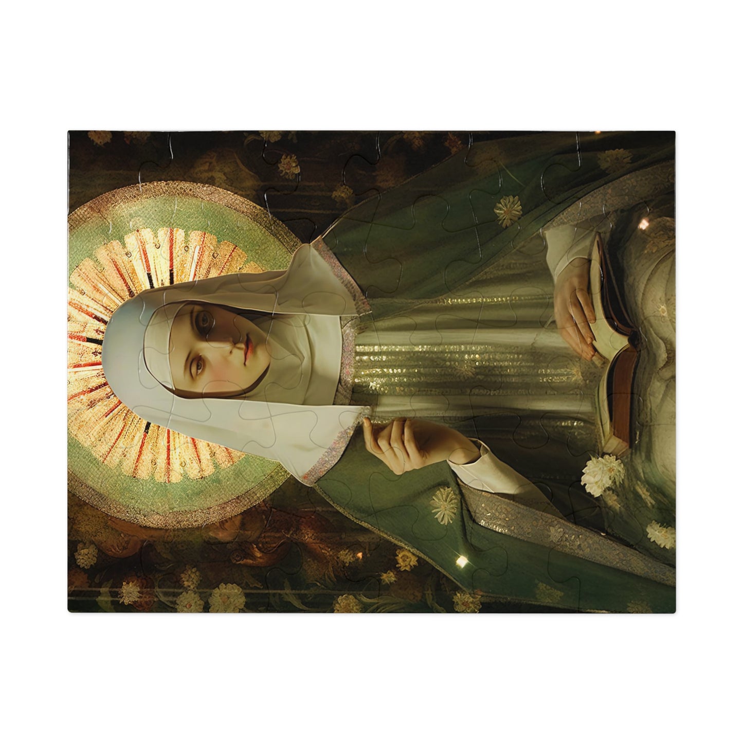 Saint Ingrid of Sweden - Puzzle and Keepsake Tin - Religious Jigsaw Puzzle (30, 110, 252, 500,1000-Piece) - Religious Puzzle