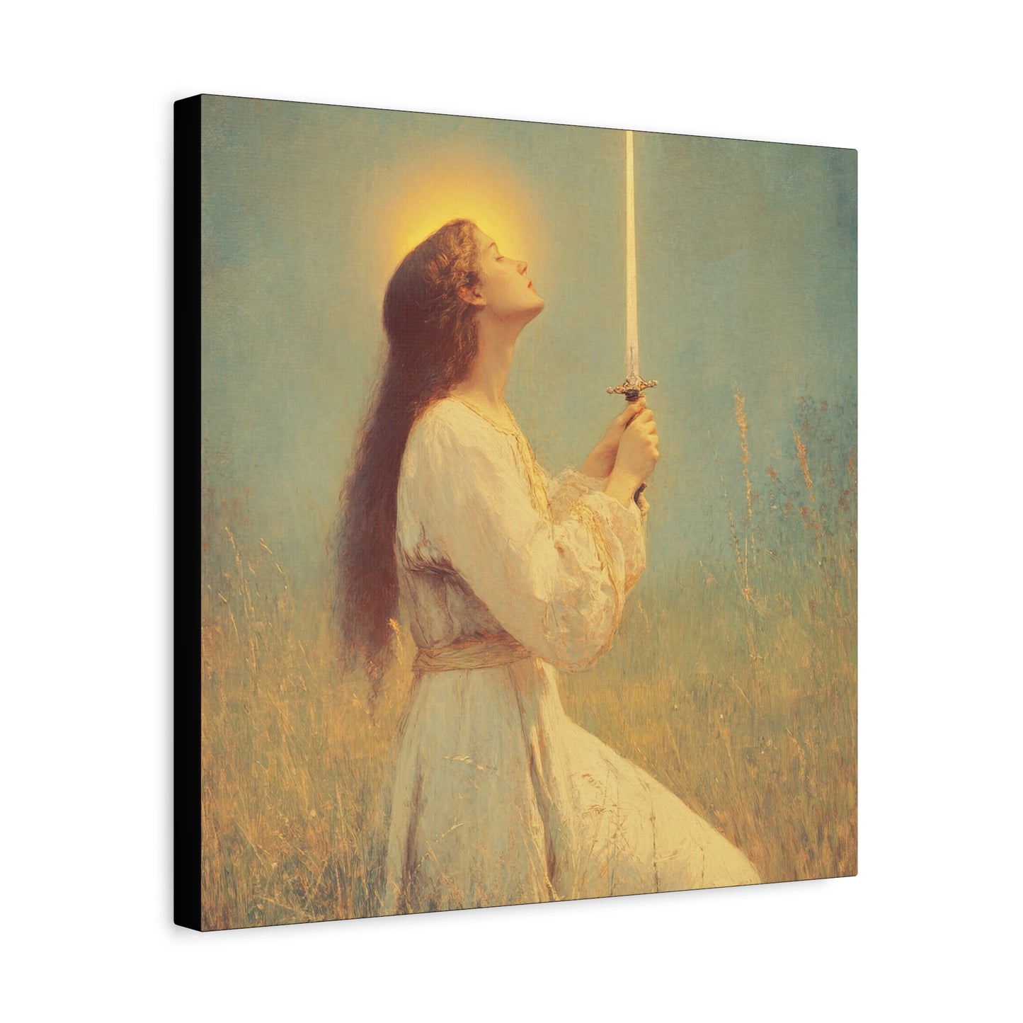 St. Joan of Arc - Catholic Saint Canvas Print
