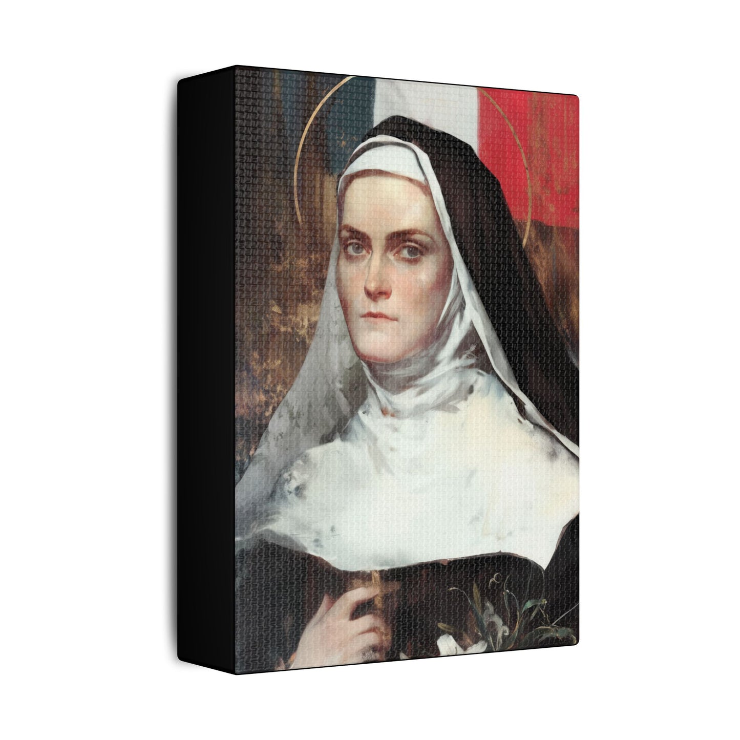 Saint Jeanne-Antide Thouret - Museum Wrapped Canvas - Print - Religious Art for your Home - Christian print - Prayer Room Art - Catholic