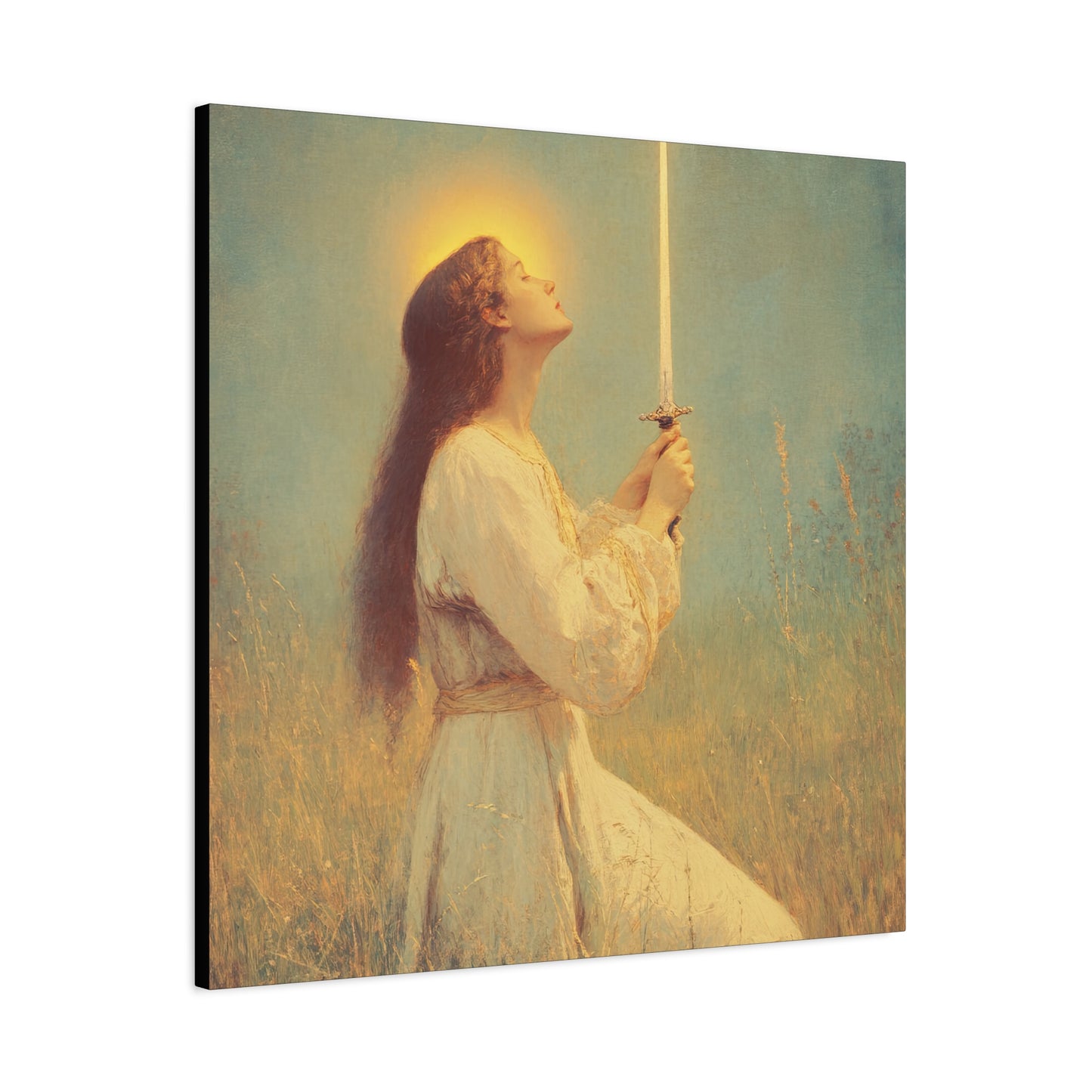 St. Joan of Arc - Catholic Saint Canvas Print