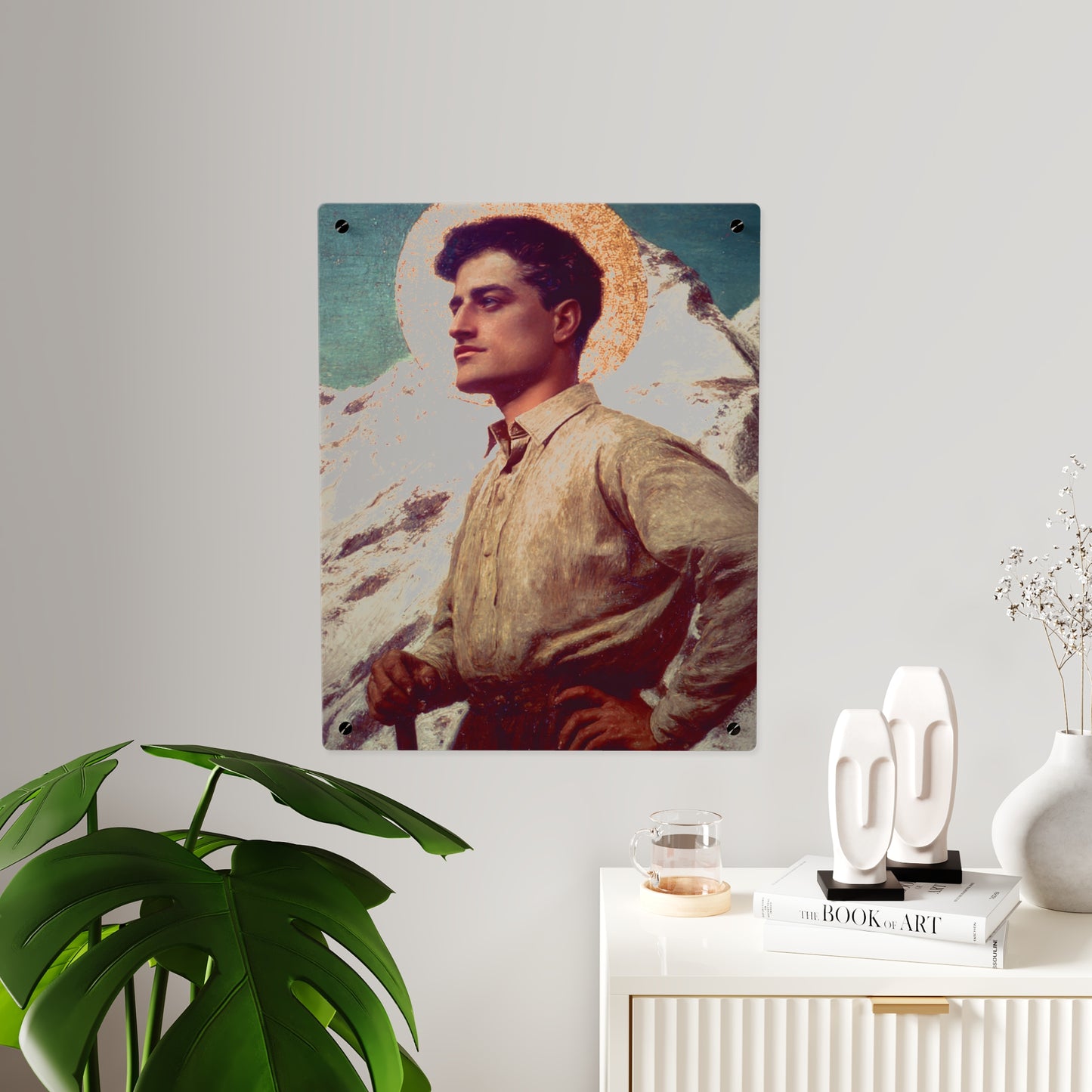 Saint Pier Giorgio Frassati Wall Art Panel - Ready to Hang Acrylic Print - Catholic Saint Art - Patron Saint Print - No Frame needed