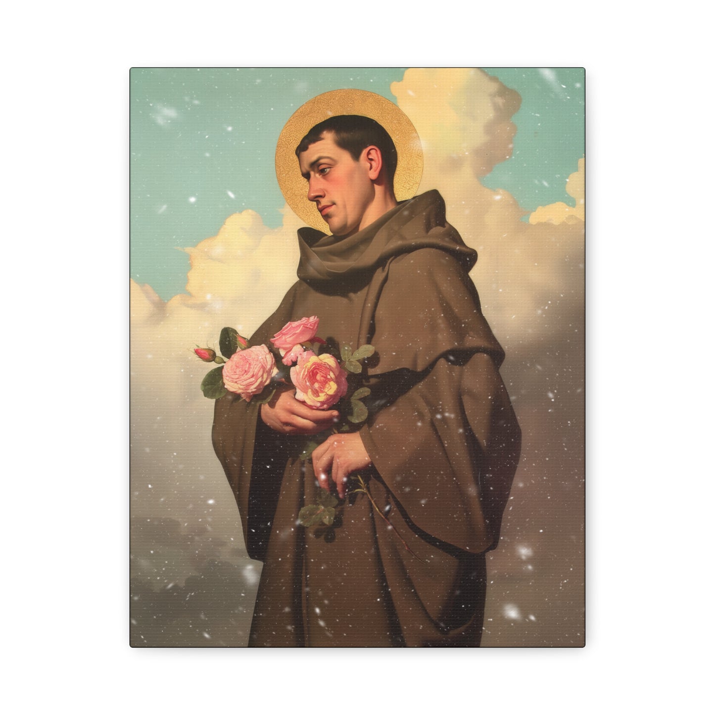 Saint Didacus of Alcala - Gallery Wrapped Canvas - Print - Religious Art for your Home - Catholic Art