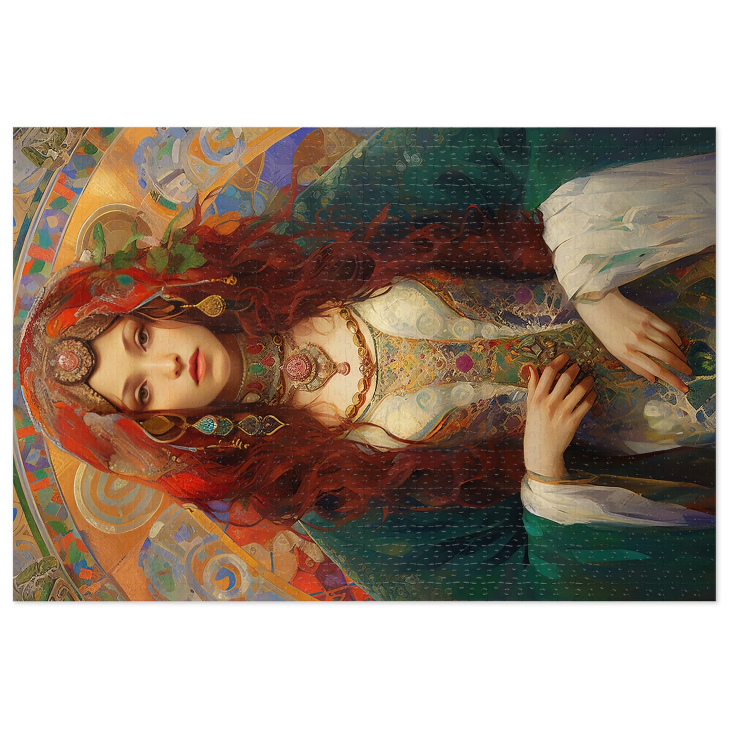 Saint Margaret of Antioch - Puzzle and Keepsake Tin - Religious Jigsaw Puzzle (30, 110, 252, 500,1000-Piece) - Religious Puzzle