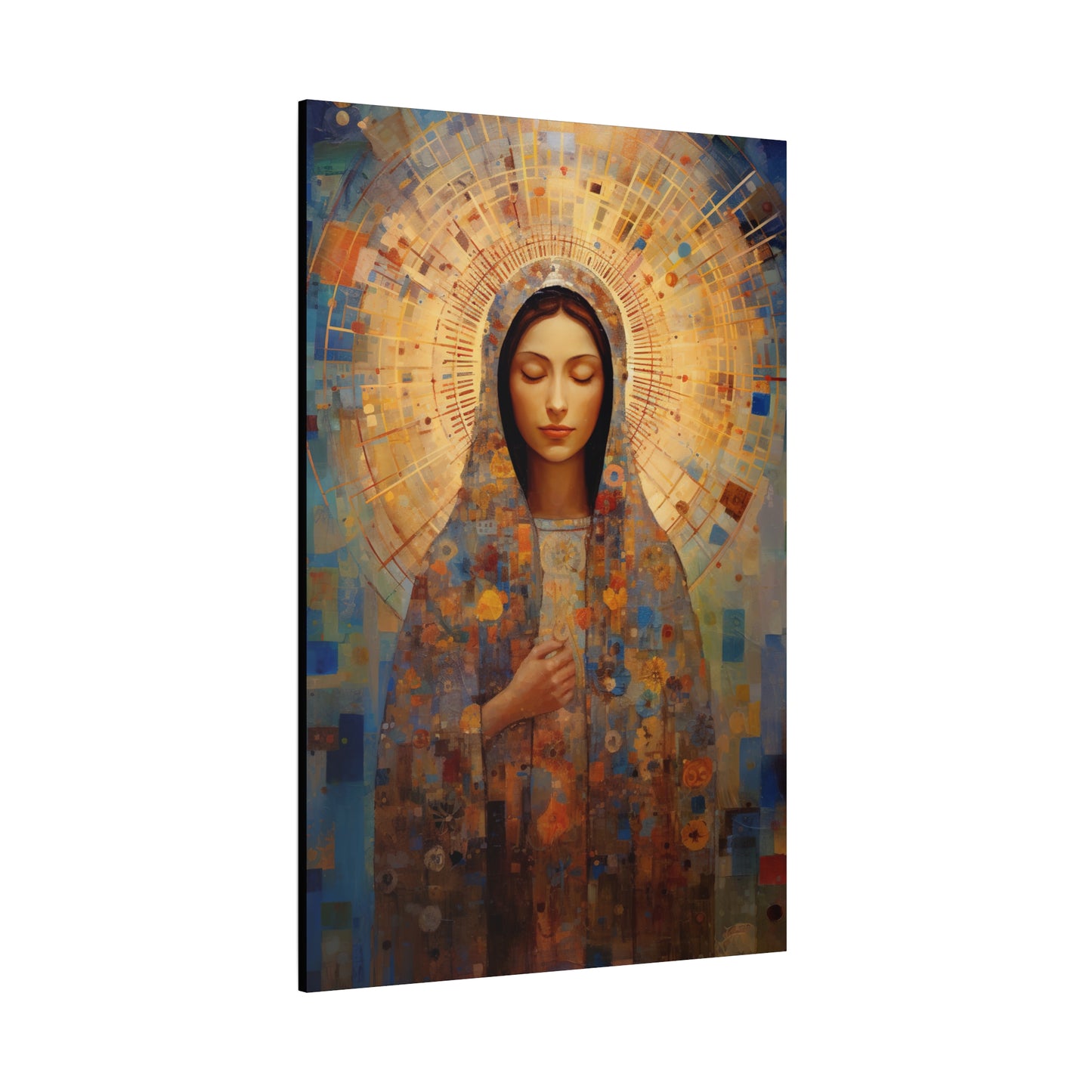 The Virgin of the Americas : Our Lady of Guadalupe Museum Wrapped Canvas Print - Multiple Sizes - Catholic Home art