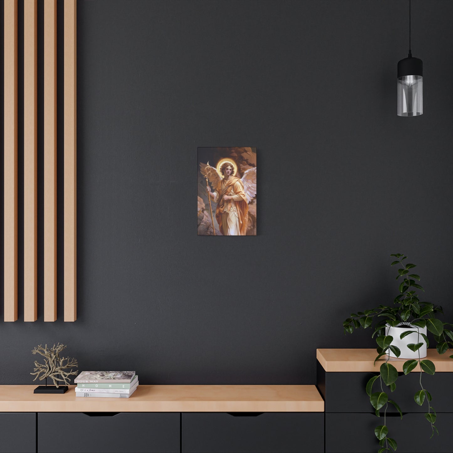 Saint Raphael the Archangel - Gallery Wrapped Canvas - Print - Religious Art for your Home - Catholic