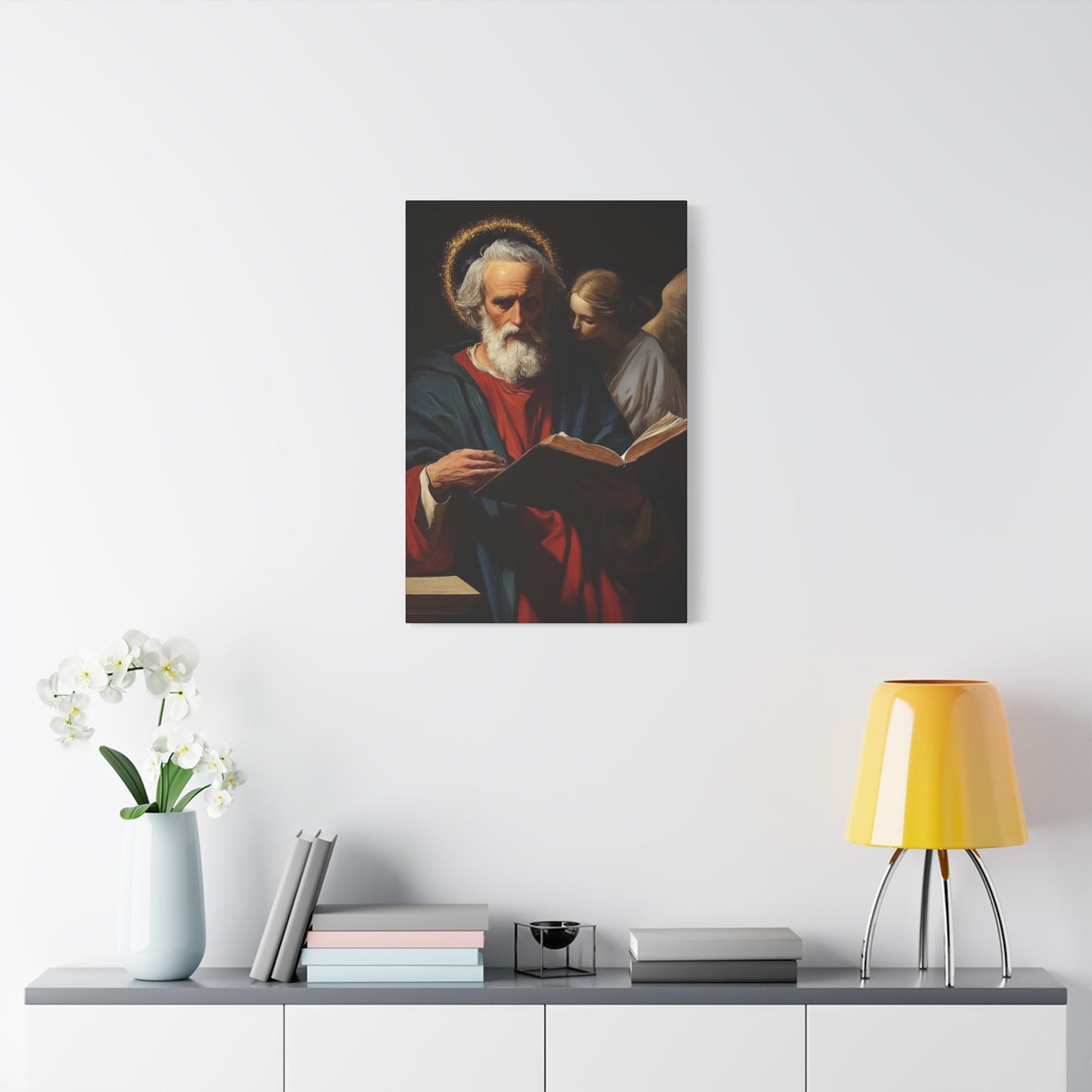 Saint Matthew the Apostle - Gallery Wrapped Canvas - Print - Religious Art for your Home - Catholic