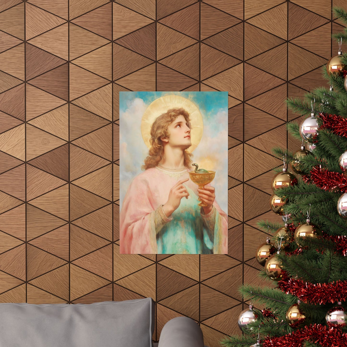 Copy of Saint John the Apostle - Sanctified Souls Print - Multiple Sizes - Premium Matte Vertical Posters