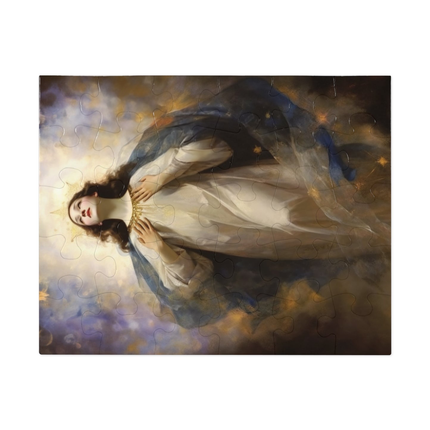 The Assumption of Mary - Puzzle and Keepsake Tin - Religious Jigsaw Puzzle (30, 110, 252, 500,1000-Piece) - Religious Puzzle