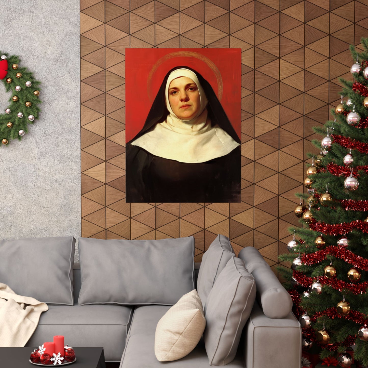 Saint Maria Giuseppa Rossello - Sanctified Souls Print - Multiple Sizes - Premium Matte Vertical Posters