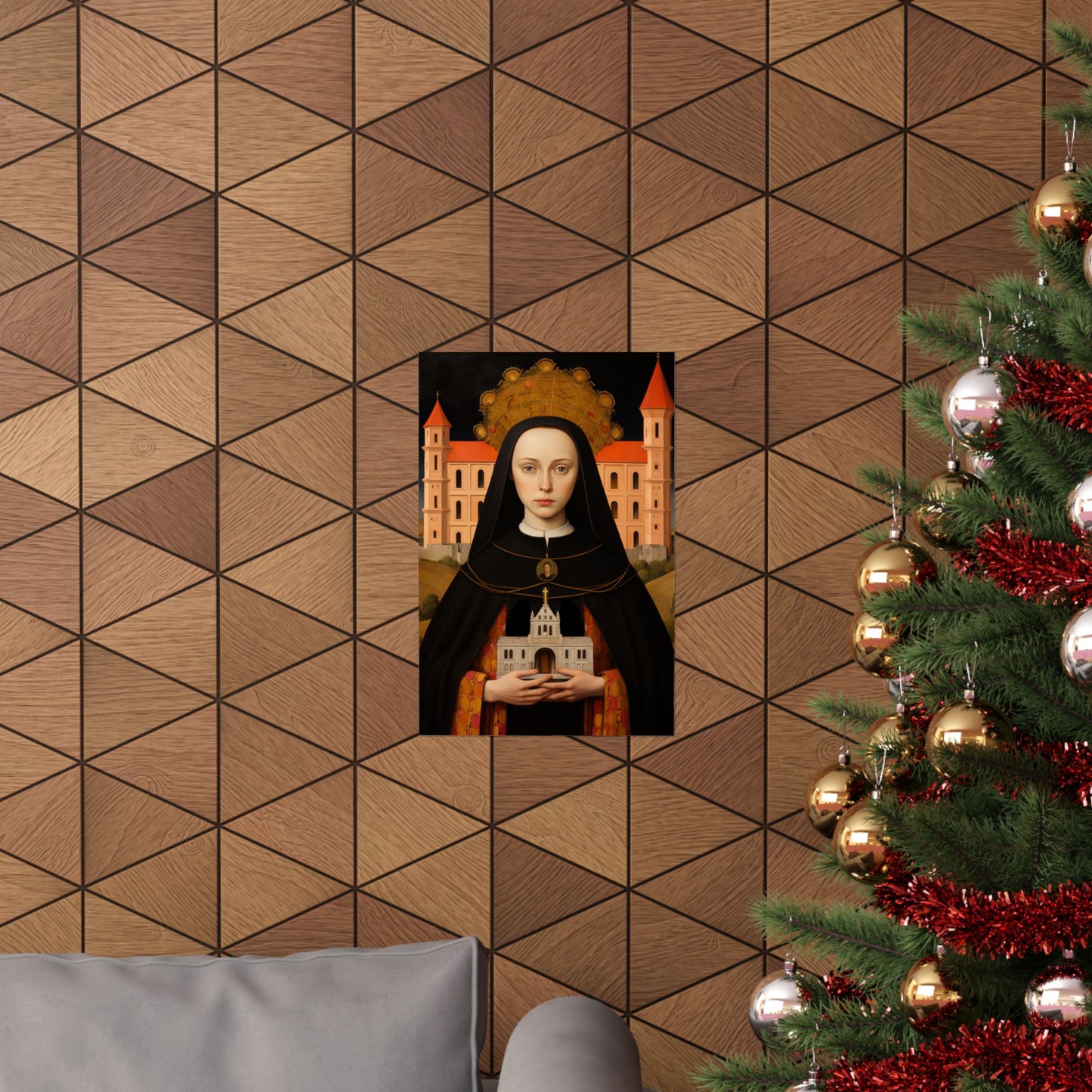 Saint Hedwig - Sanctified Souls Print - Multiple Sizes - Premium Matte Vertical Posters