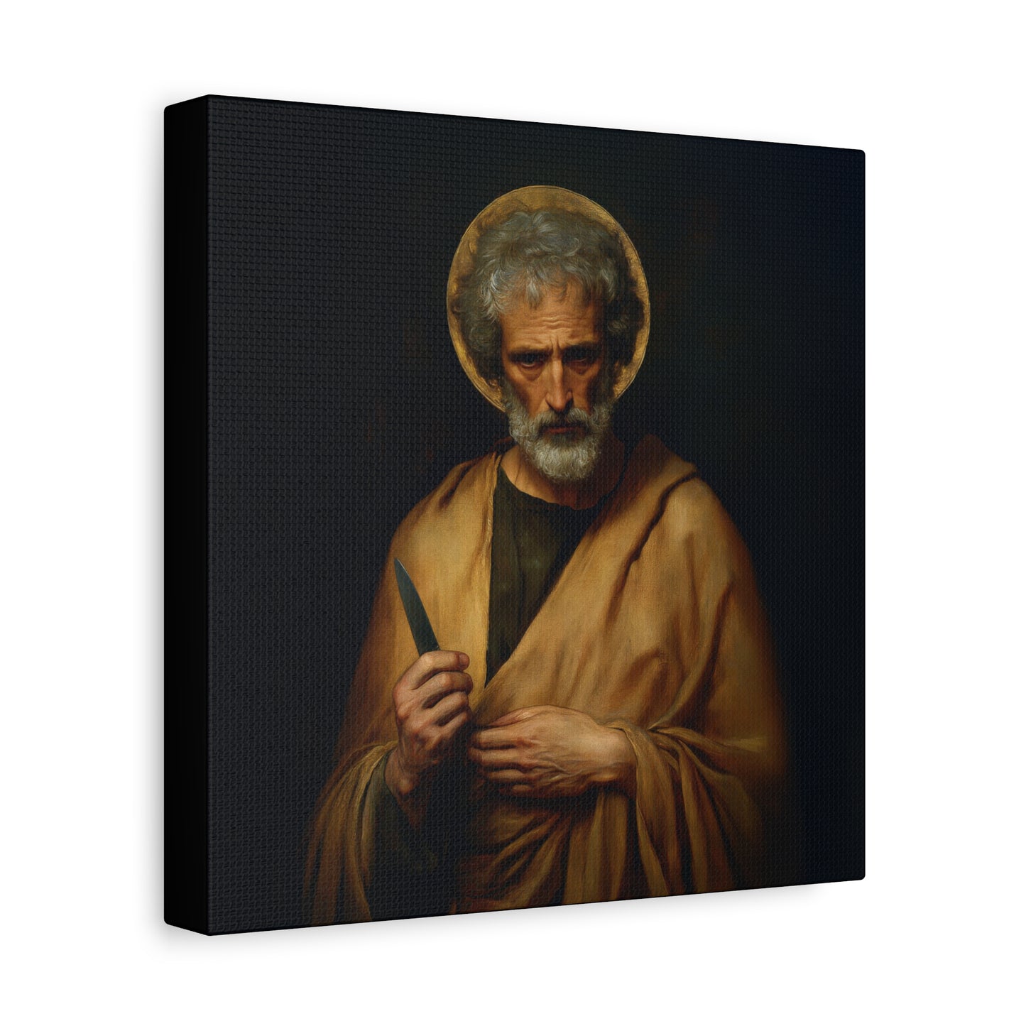 Saint Bartholomew the Apostle  - Gallery Wrapped Canvas - Print - Religious Art for your Home - Catholic