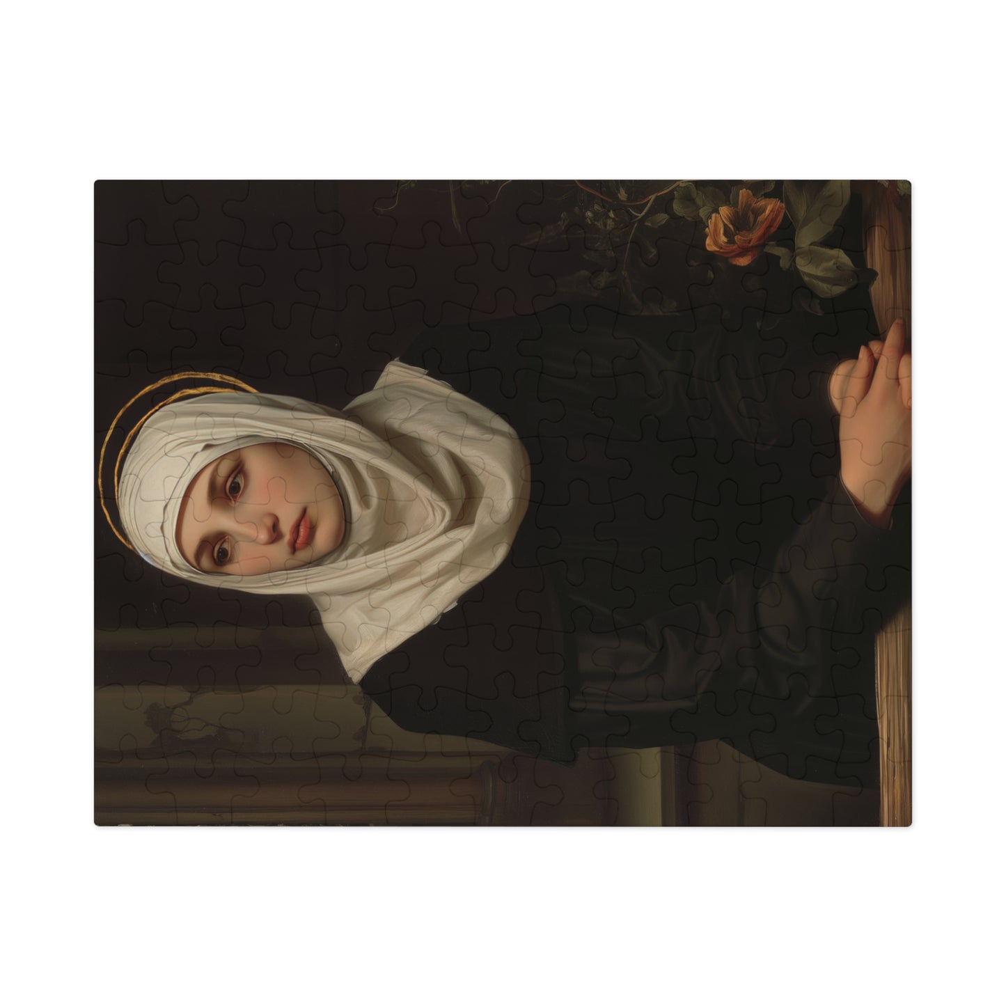 Saint Angela Merici - Puzzle and Keepsake Tin - Religious Jigsaw Puzzle (30, 110, 252, 500,1000-Piece)