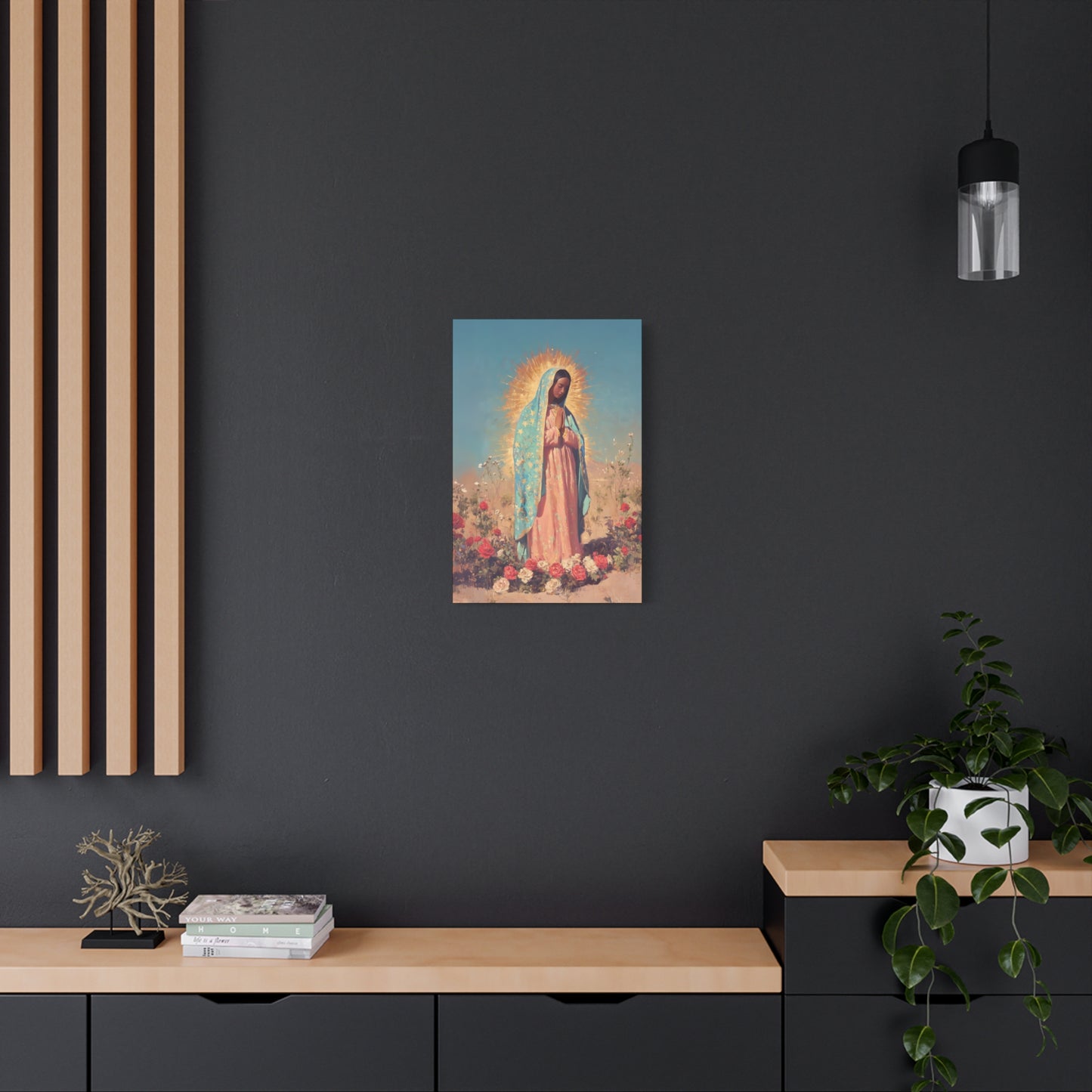 Our Lady of Guadalupe - Gallery Wrapped Canvas - Print - Religious Art for your Home - Catholic Art