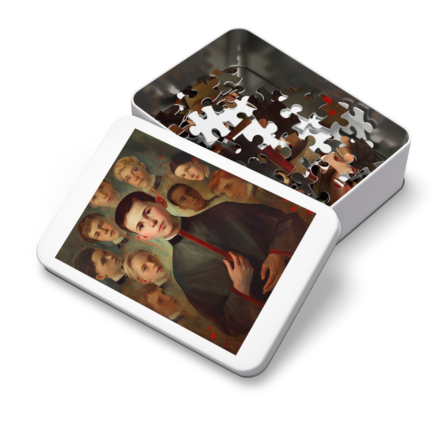 Saint John Berchmans - Puzzle and Keepsake Tin - Religious Jigsaw Puzzle (30, 110, 252, 500,1000-Piece) - Religious Puzzle