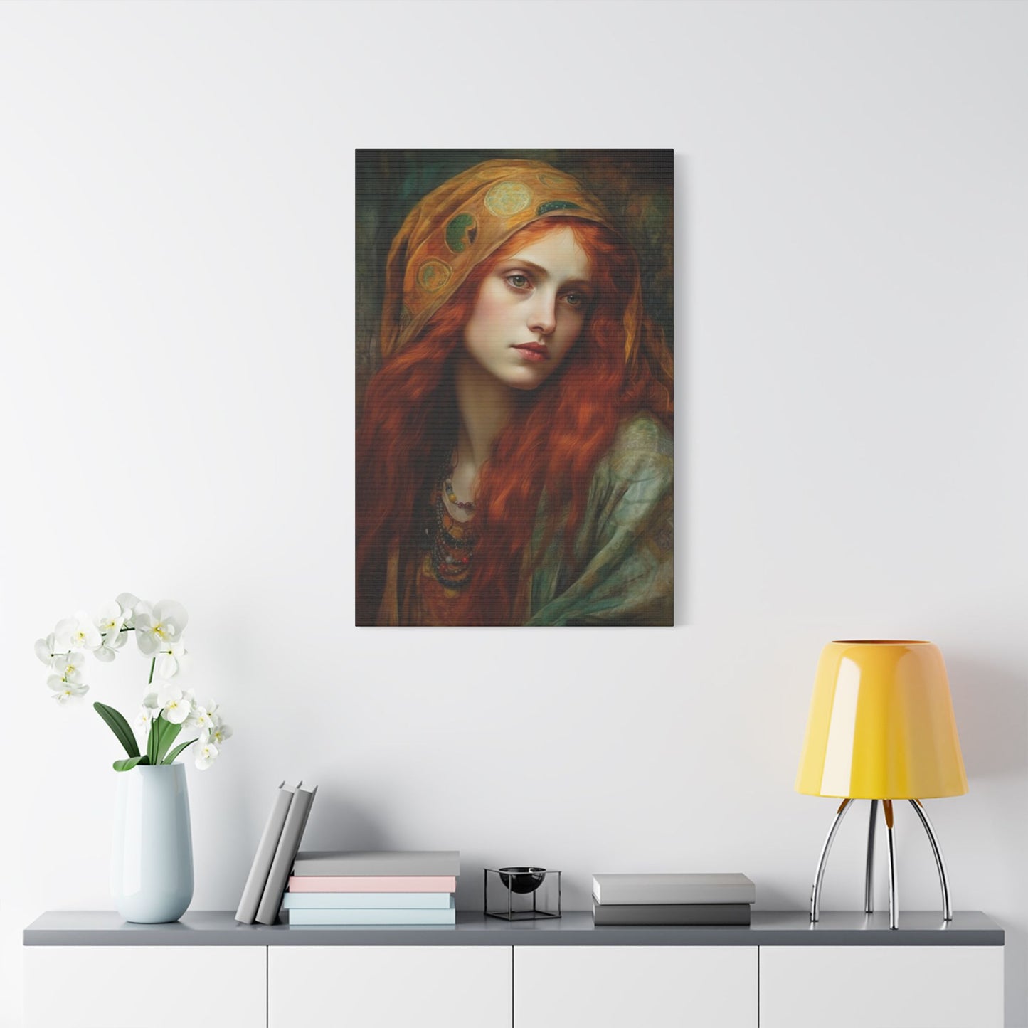 Mary Magdalene's Inner Peace Canvas Print - Multiple Sizes - Museum Wrapped - Mary Magdalene Portrait Art