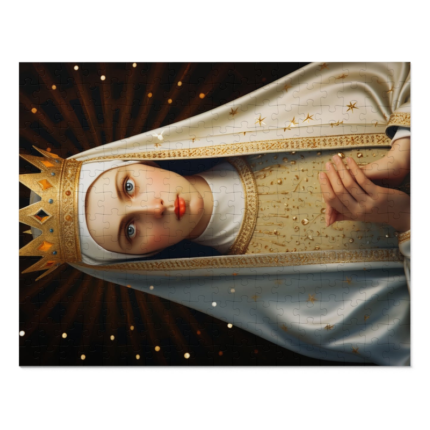 Saint Kinga of Poland - Puzzle and Keepsake Tin - Religious Jigsaw Puzzle (30, 110, 252, 500,1000-Piece) - Religious Puzzle