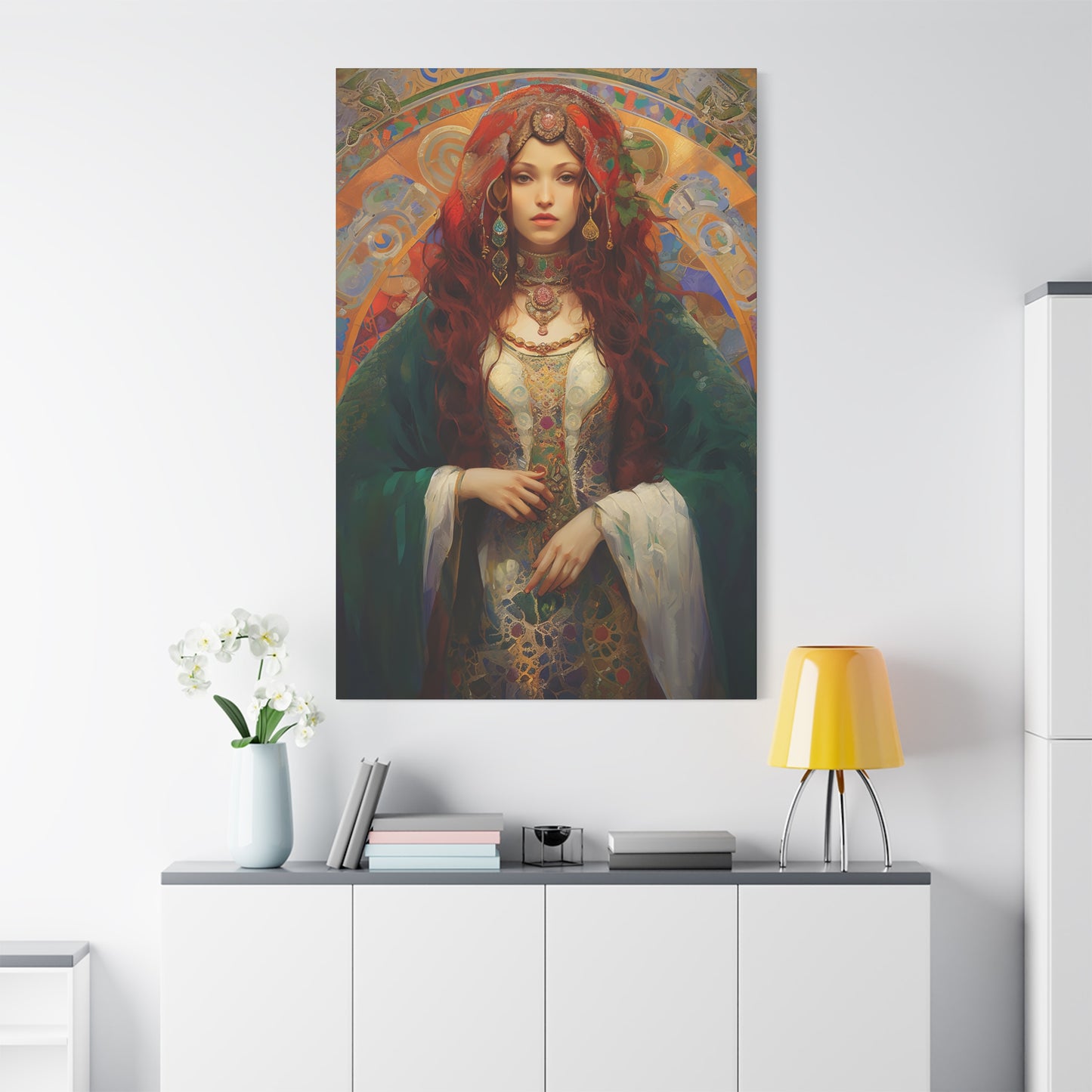 Saint Margaret of Antioch - Museum Wrapped Canvas - Sanctified Souls Print