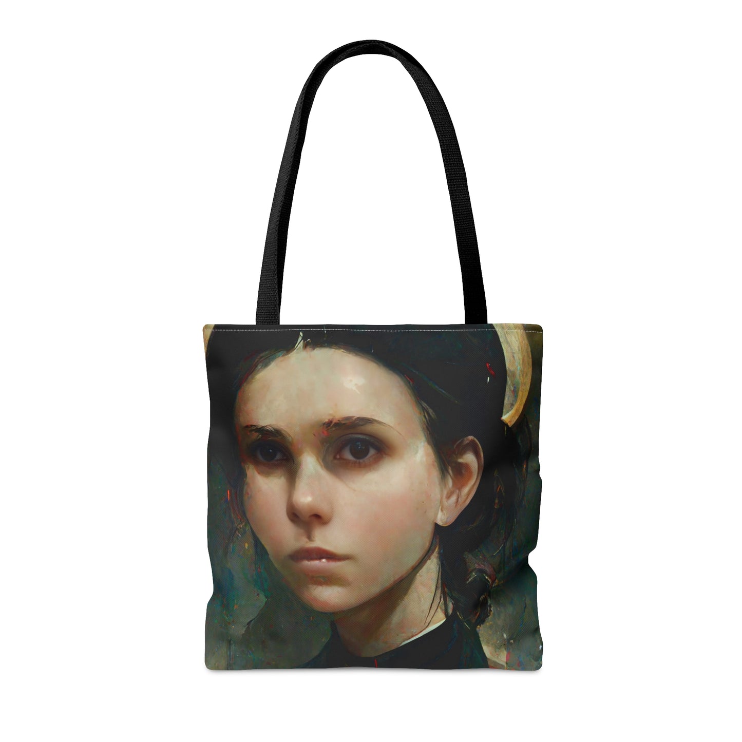 Saint Gemma Galgani Tote Bag - Purse - Three sizes - Large Medium Small Faith Art Bag - Catholic faith carry-all purse - Double Sided