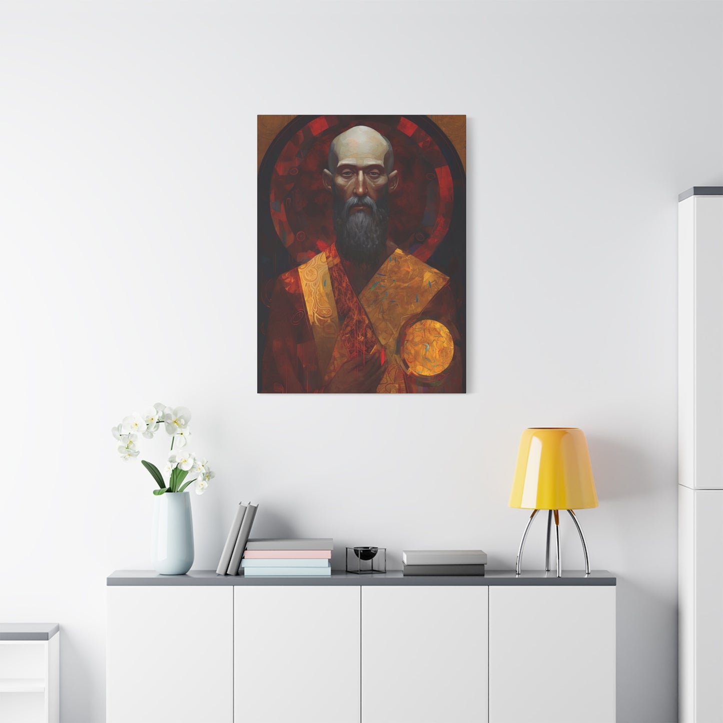 Saint Bartholomew Canvas Print - Multiple Sizes - Catholic Home art - Museum Wrapped Canvas - Sanctified Souls Print