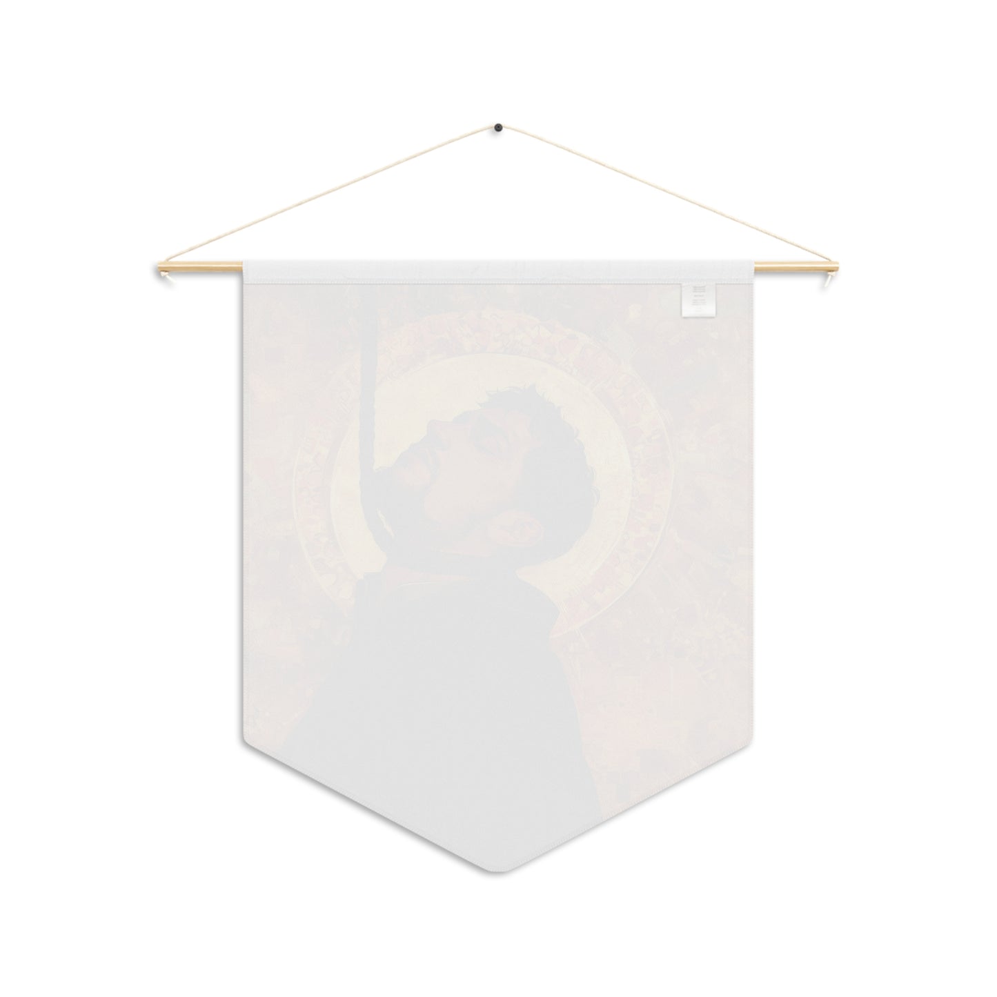 Saint John Ogilvie Pennant / Banner / Wall Hanging - Prayer room art - 18" x 21" - Catholic prayer Religious Christian Gift