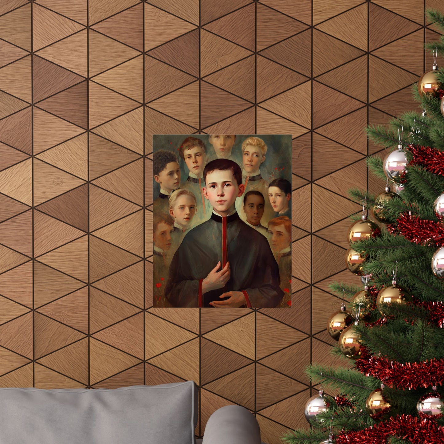 Saint John Berchmans - Sanctified Souls Print - Multiple Sizes - Premium Matte Vertical Posters