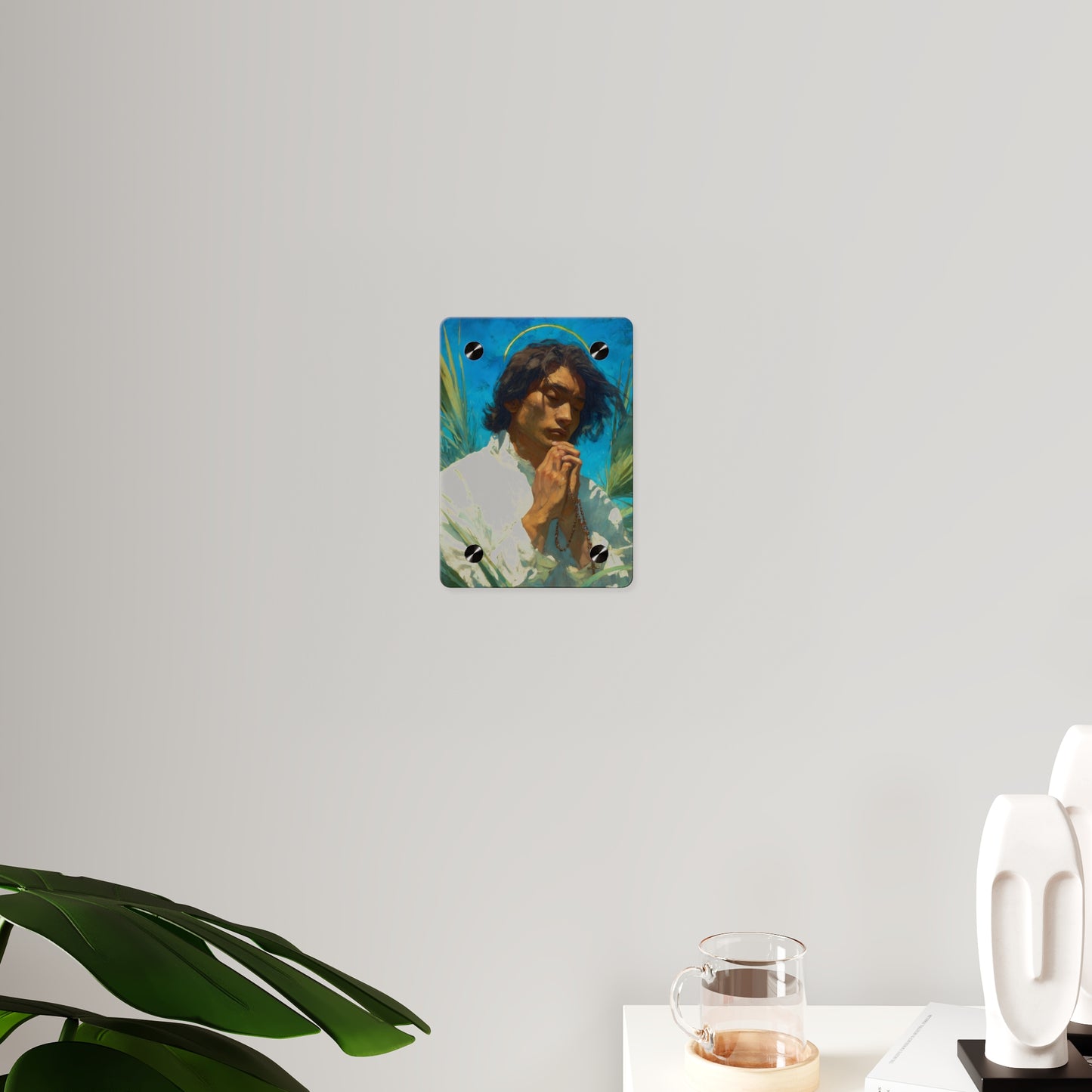 Saint Lorenzo Ruiz Wall Art Panel - Ready to Hang Acrylic Print - Catholic Saint Art - Patron Saint Print - Martyr Art